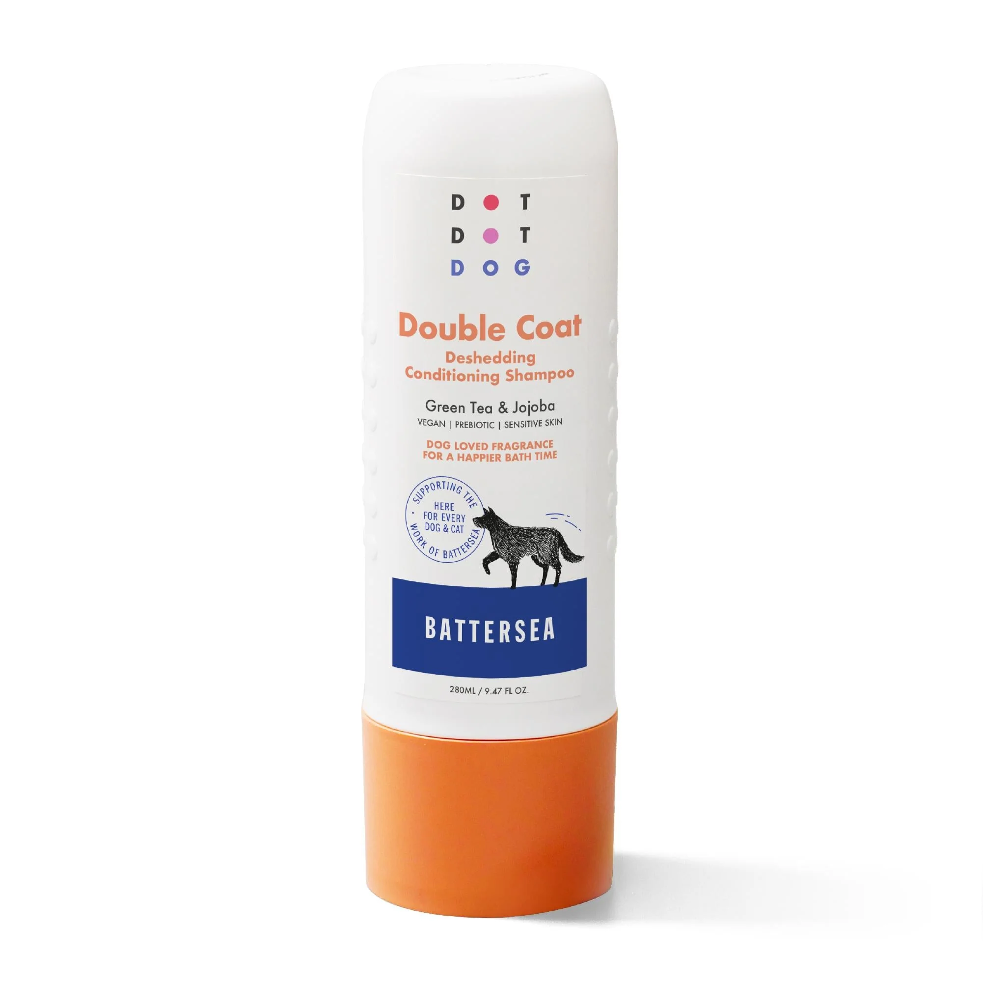 DotDotPet Battersea Double Coat Deshedding Dog Shampoo