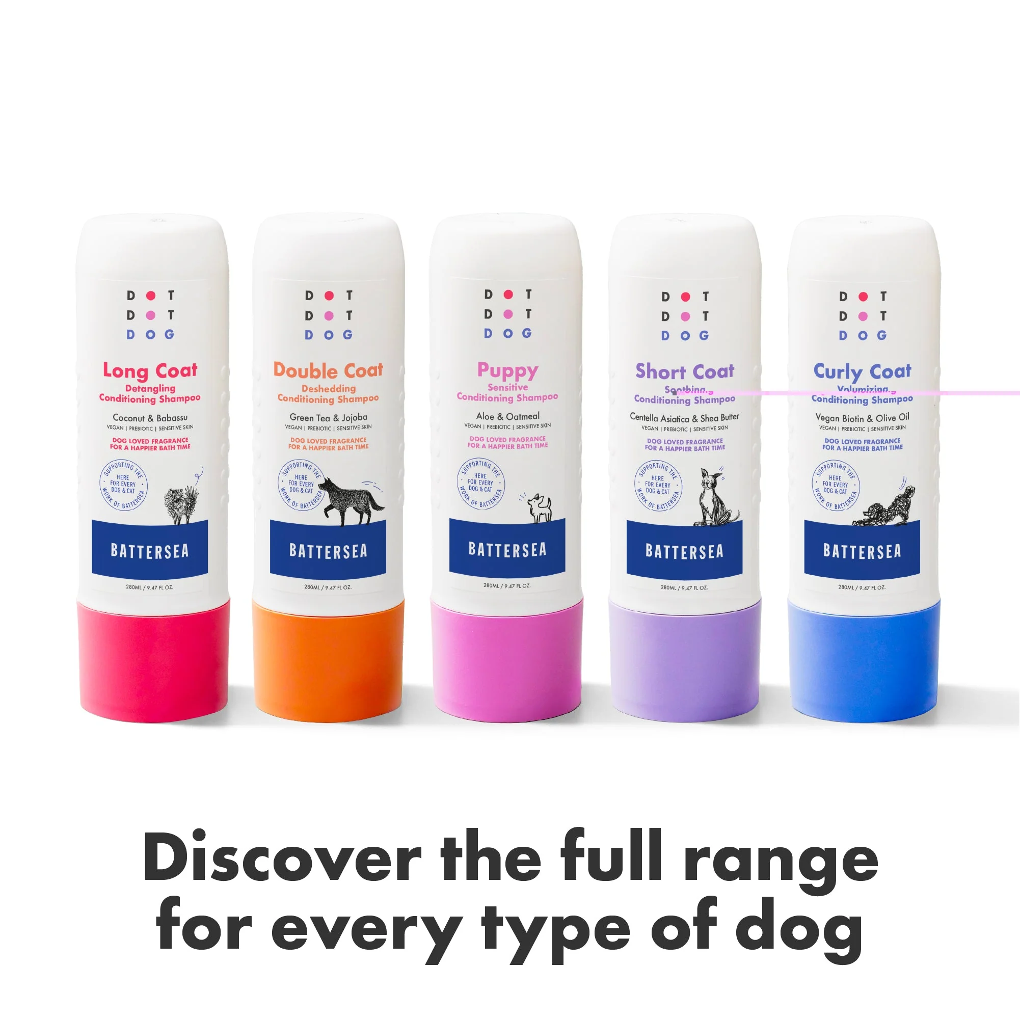DotDotPet Battersea Double Coat Deshedding Dog Shampoo - Image 3