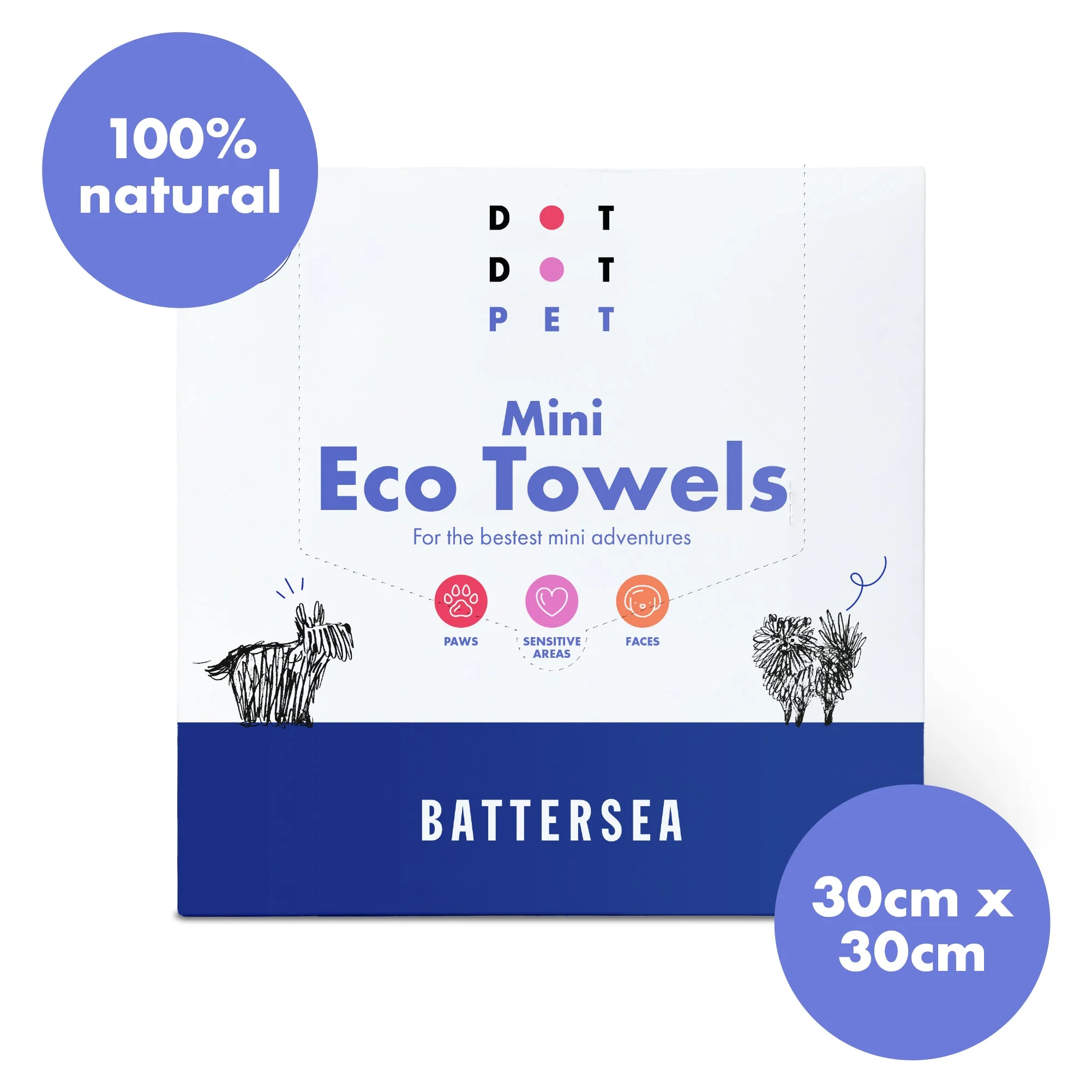 DotDotPet Battersea Mini Eco Towels for Dogs - Image 2