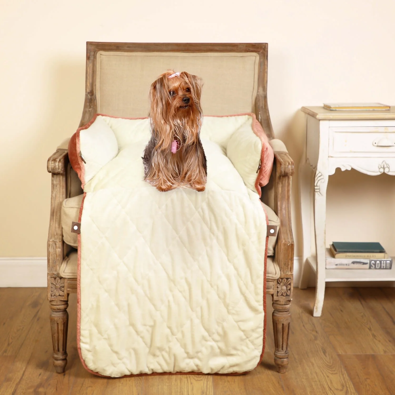 Dream Paws Coral Luxury Roll Out Dog Sofa Bed - Image 4