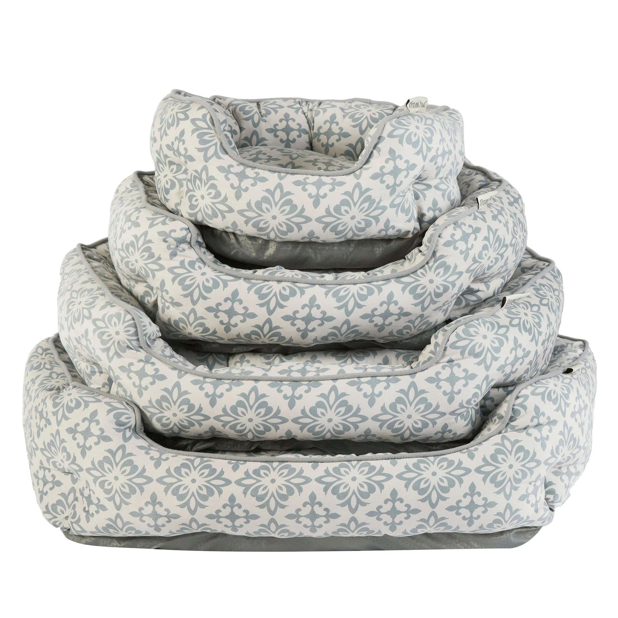 Dream paws Scalloped Grey Pet Bed - Image 15