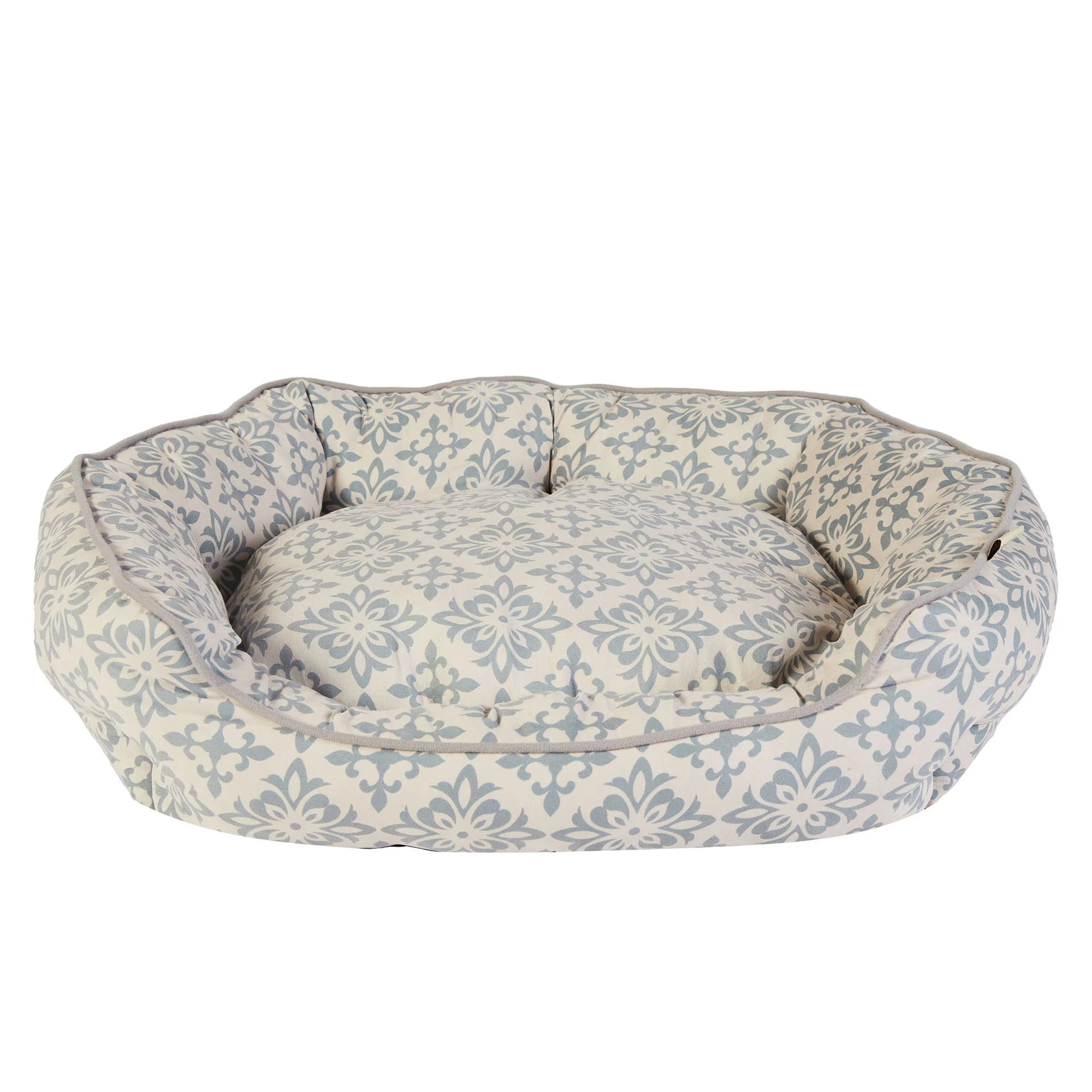 Dream paws Scalloped Grey Pet Bed - Image 16