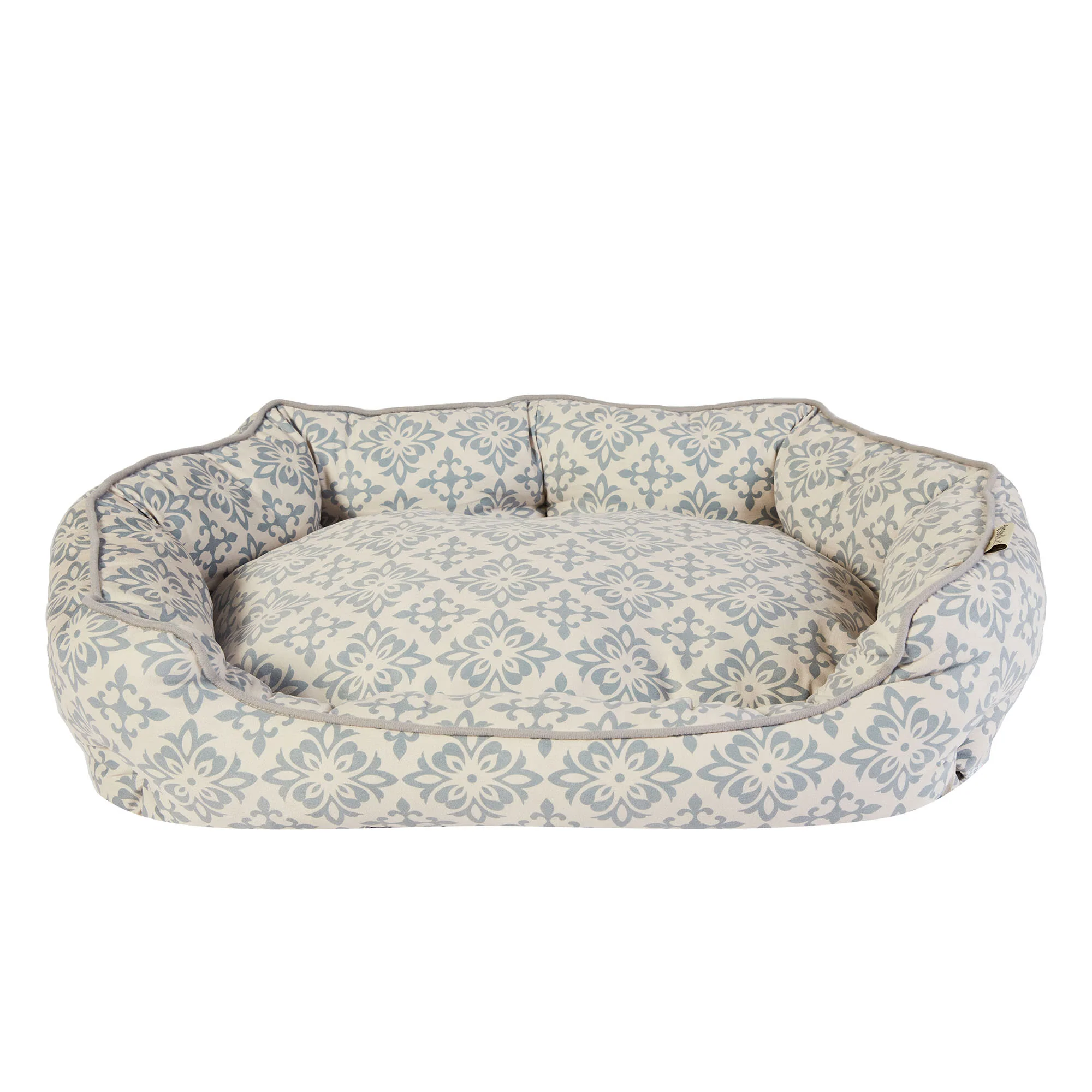 Dream paws Scalloped Grey Pet Bed - Image 17