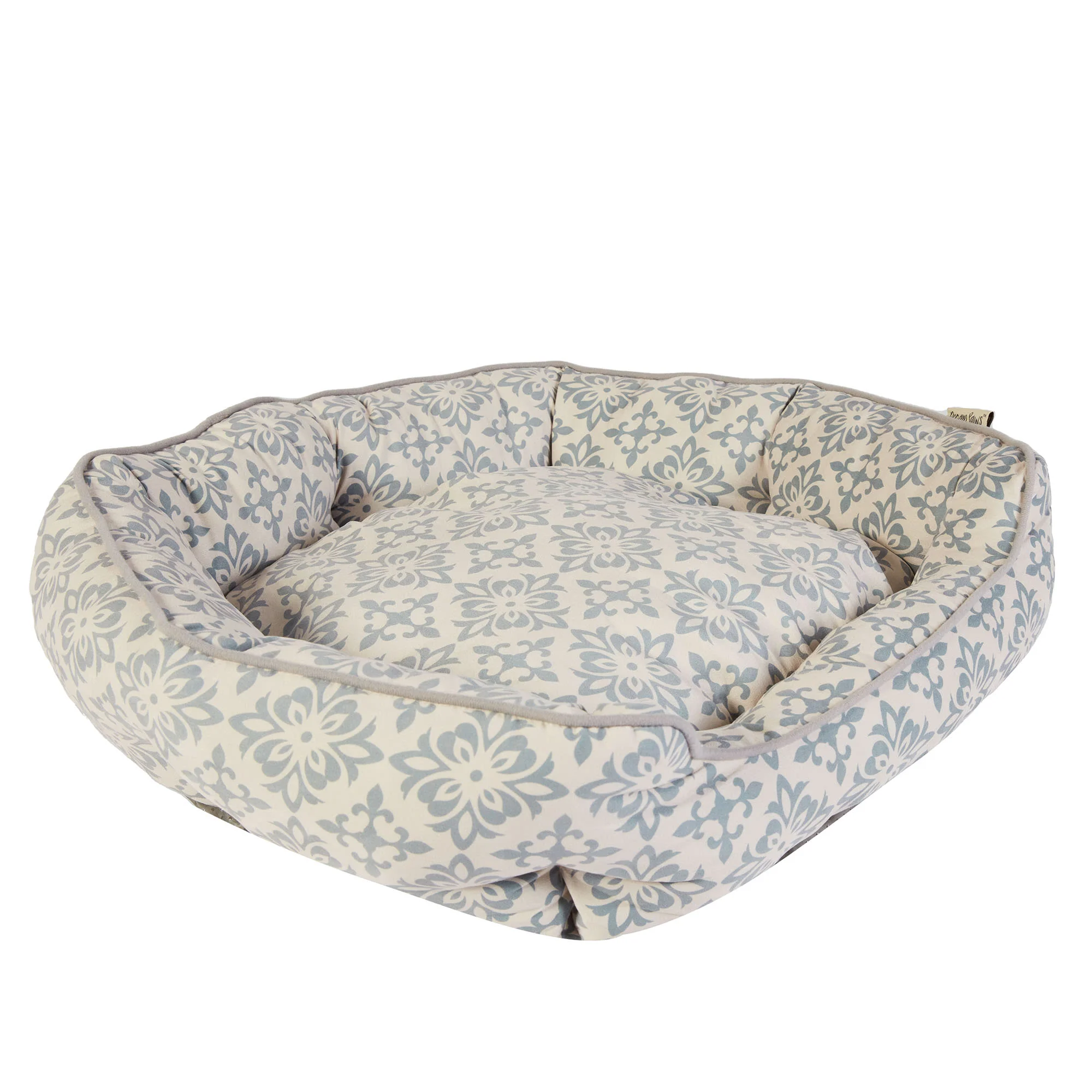 Dream paws Scalloped Grey Pet Bed - Image 20