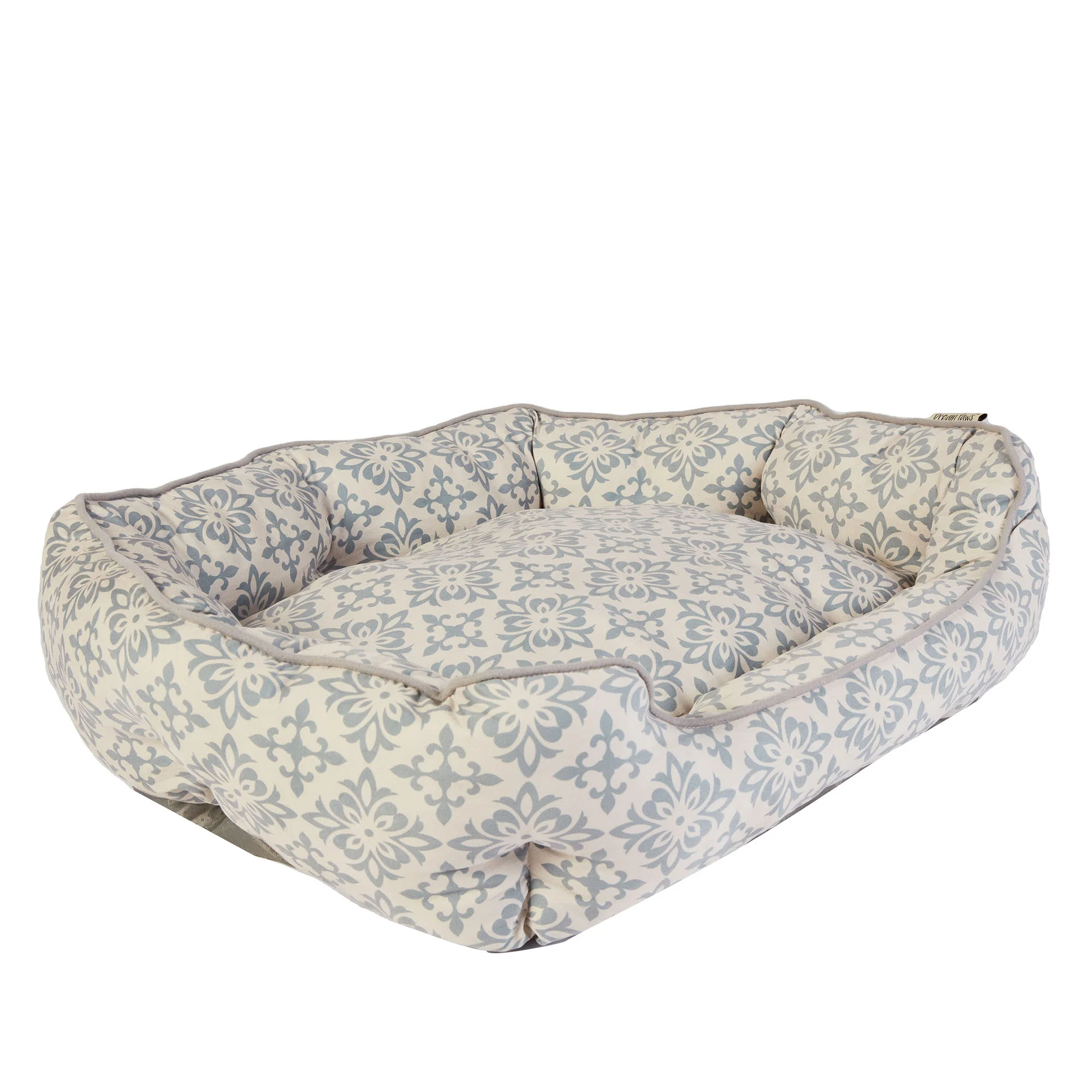 Dream paws Scalloped Grey Pet Bed - Image 21