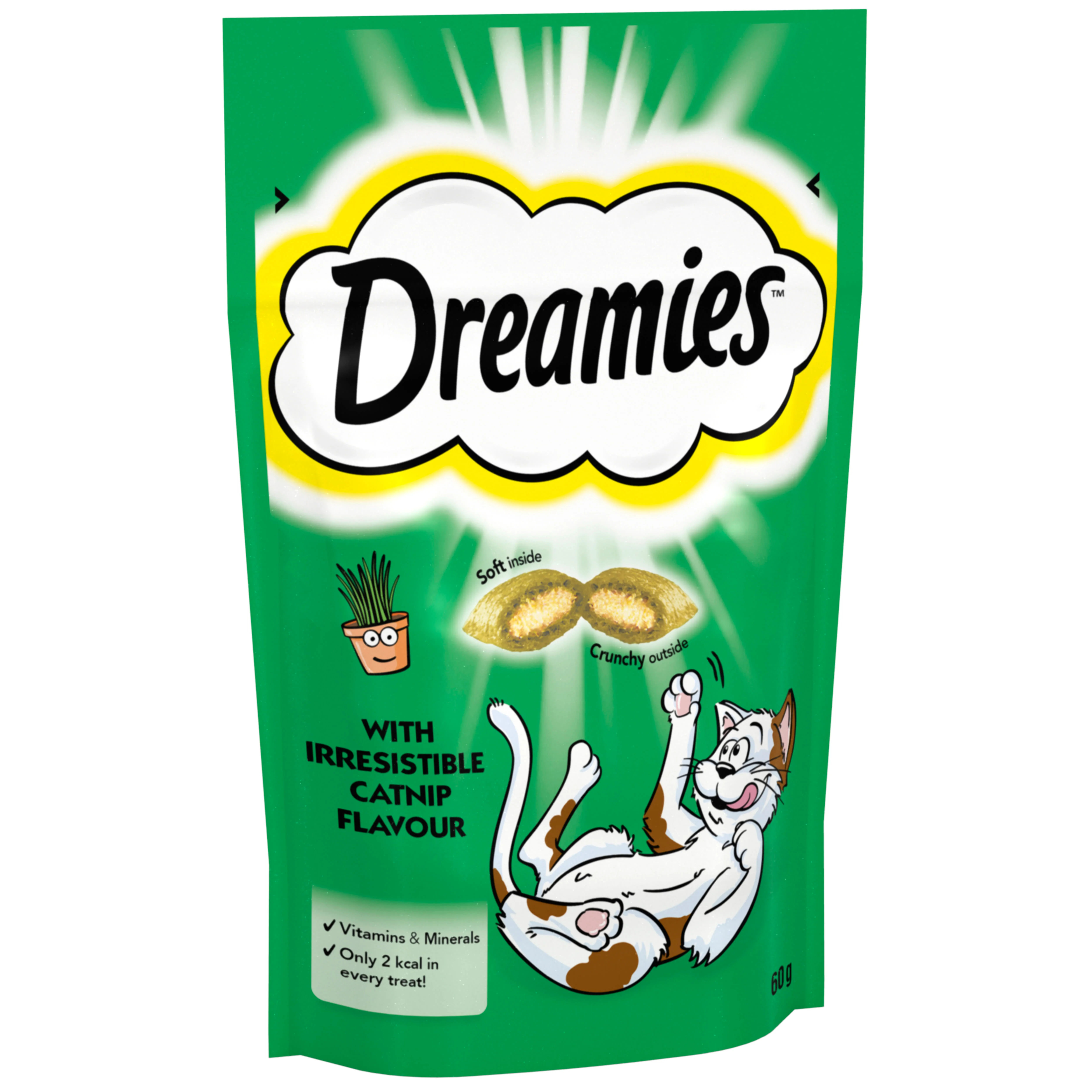 Dreamies Cat Treat Biscuits with Catnip - Image 3