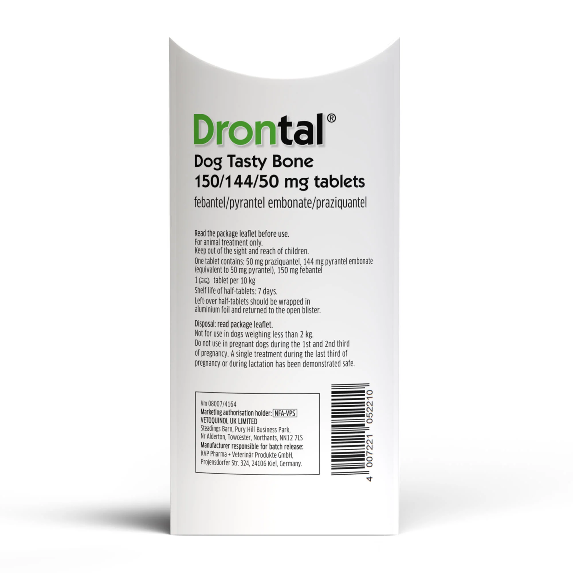 Drontal Tasty Bone Wormer Tablets Small/Medium Dog - Image 4
