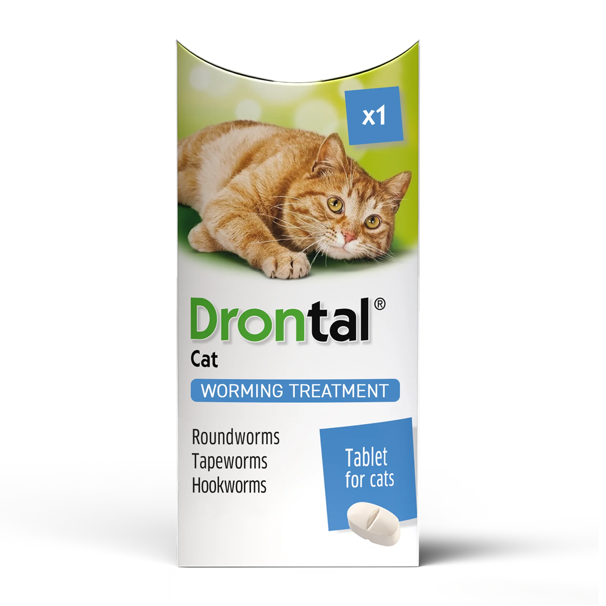 Drontal Wormer Tablets for Small and Medium Cats (2 to 4kg)