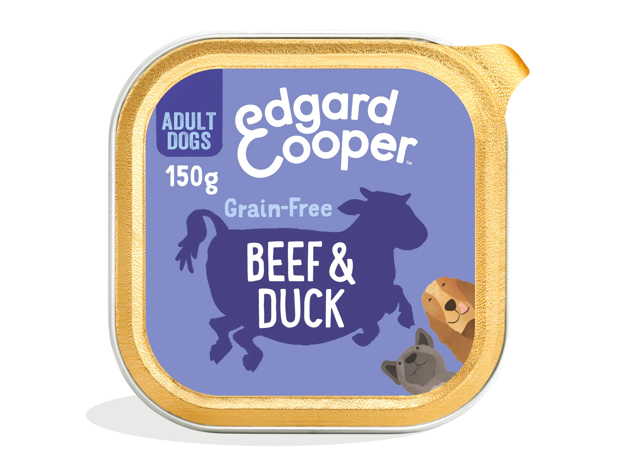 Edgard Cooper Grain Free Adult Beef & Duck Wet Dog Food