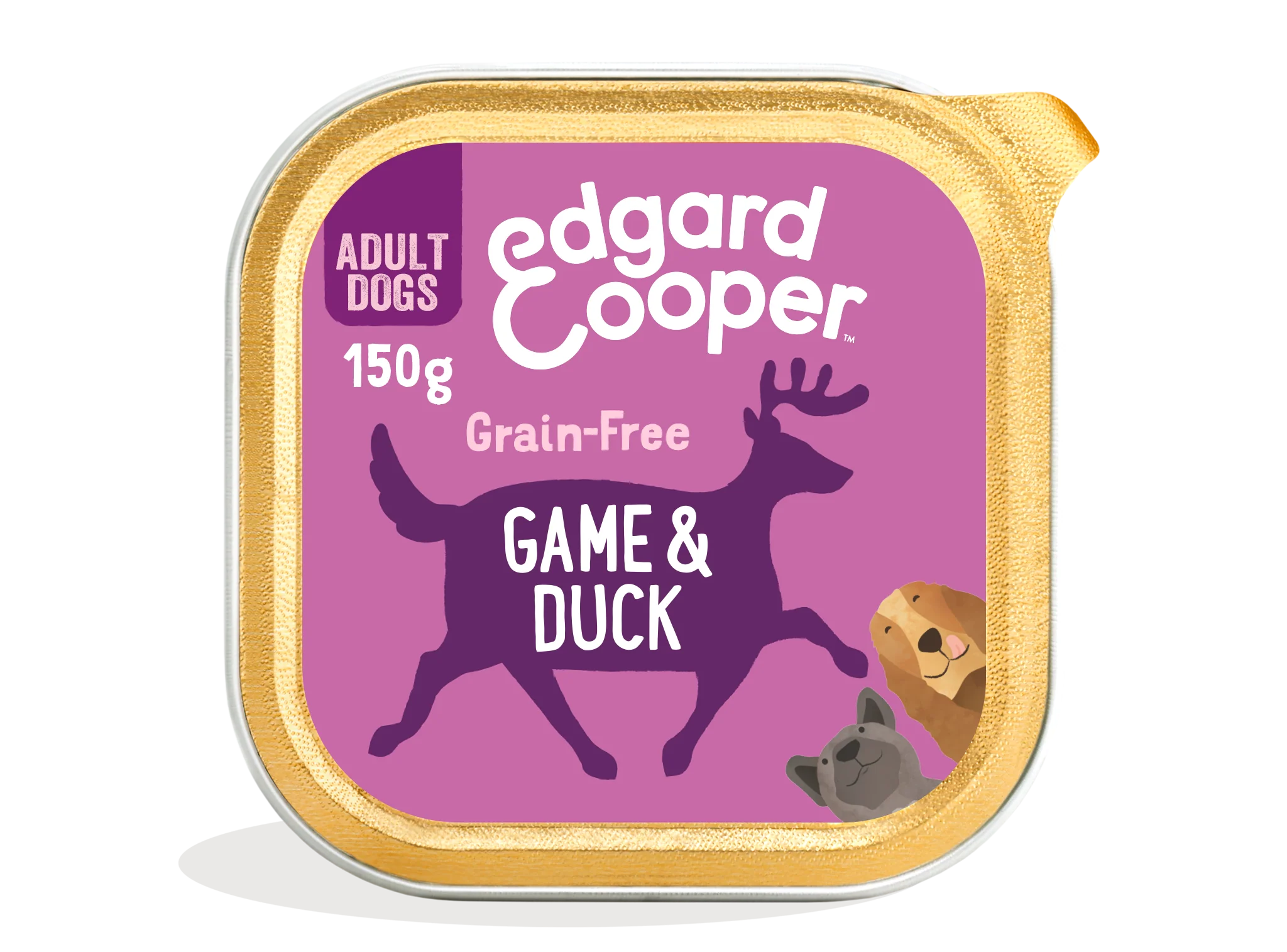 Edgard Cooper Grain Free Adult Game & Duck Wet Dog Food