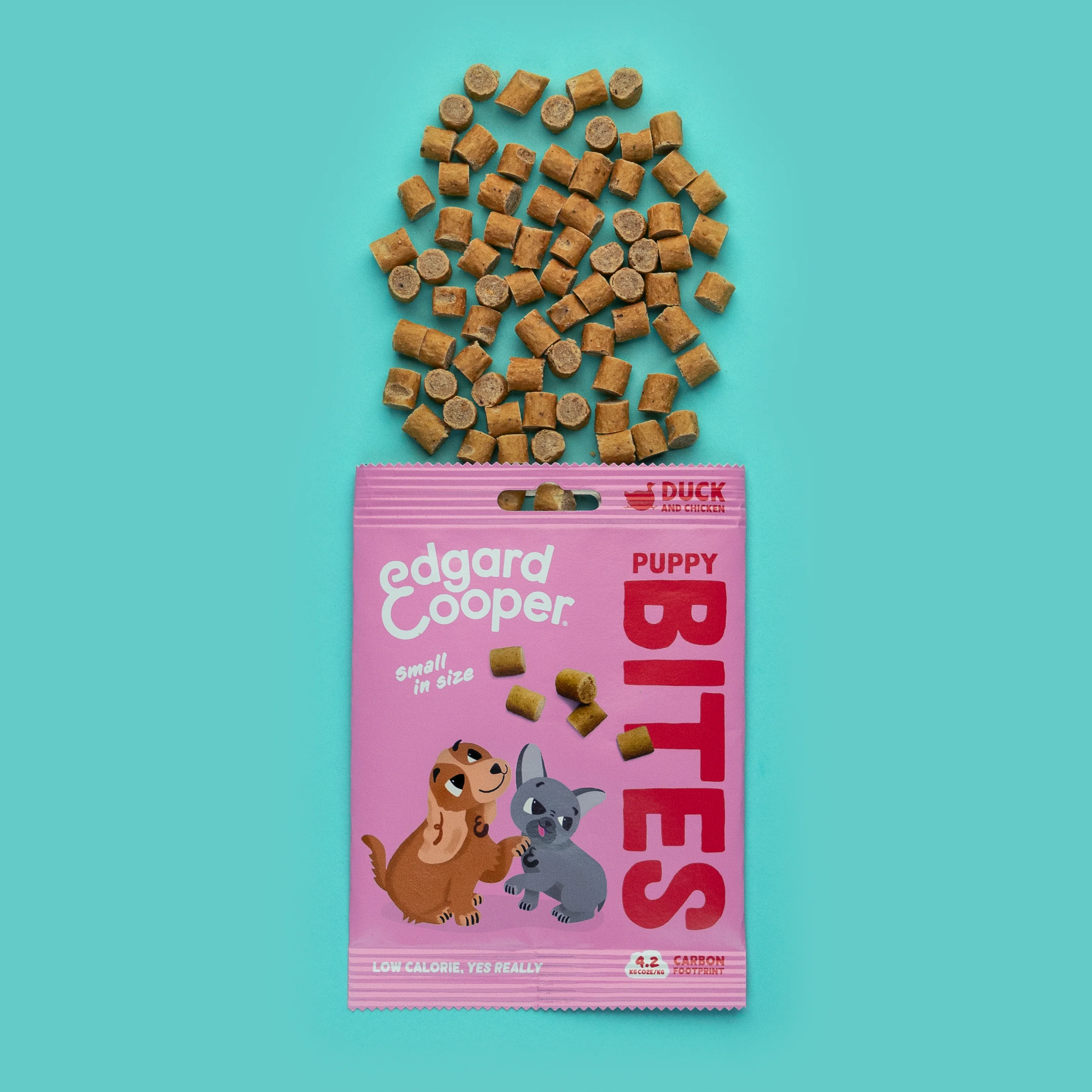 Edgard Cooper Grain Free Puppy Bites Duck & Chicken Dog Treats - Image 3