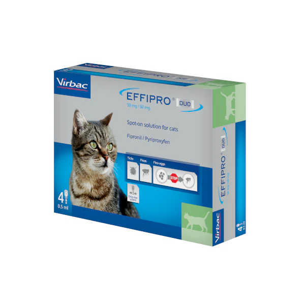 Effipro Duo Spot-On Solution for Cats - Image 3