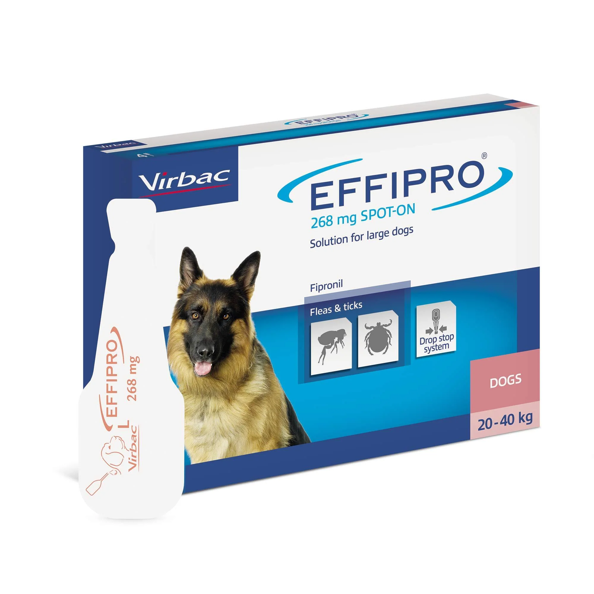 Effipro Spot-On Flea & Tick Treatment for Large Dogs (20-40kg) - Image 3