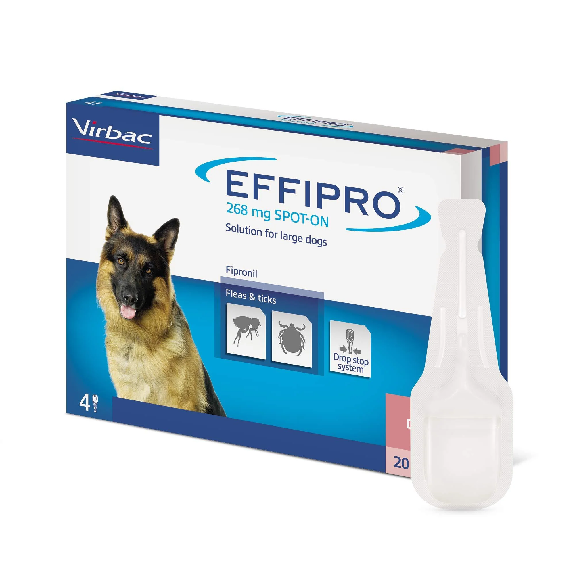 Effipro Spot-On Flea & Tick Treatment for Large Dogs (20-40kg) - Image 4