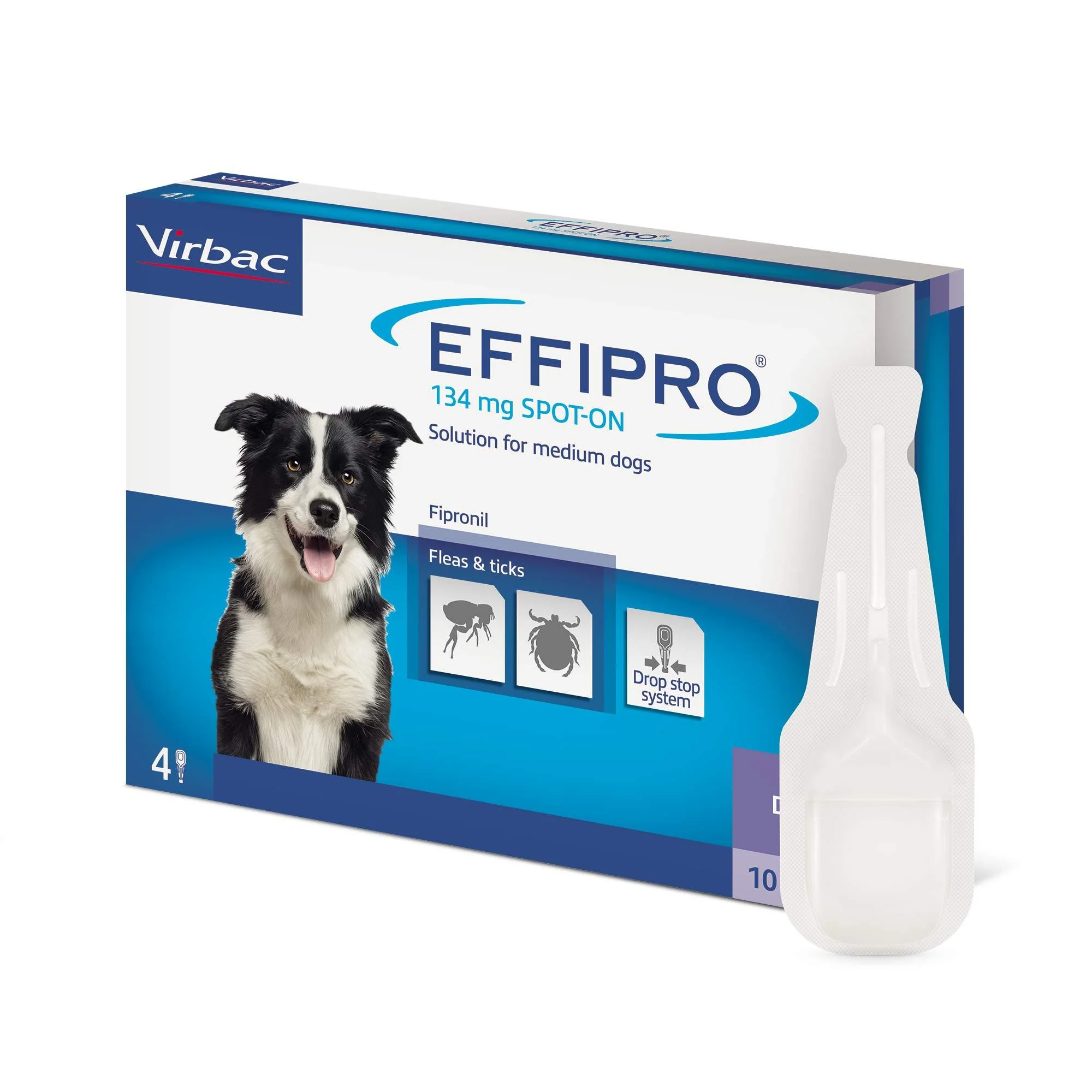 Effipro Spot-On Flea & Tick Treatment for Medium Dogs (10-20kg) - Image 4