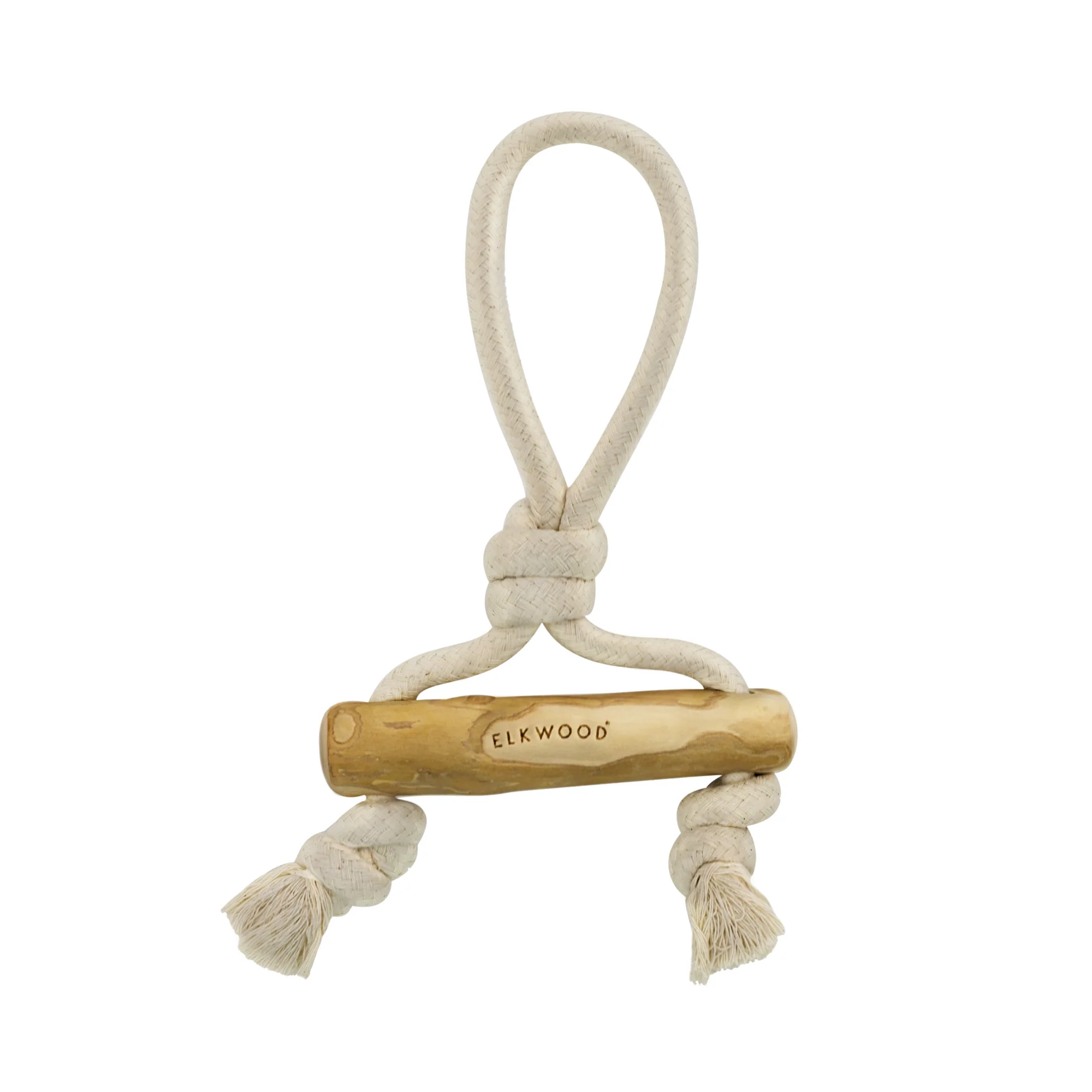 Elkwood Coffee Wood Bar Tug Dog Toy - Image 3