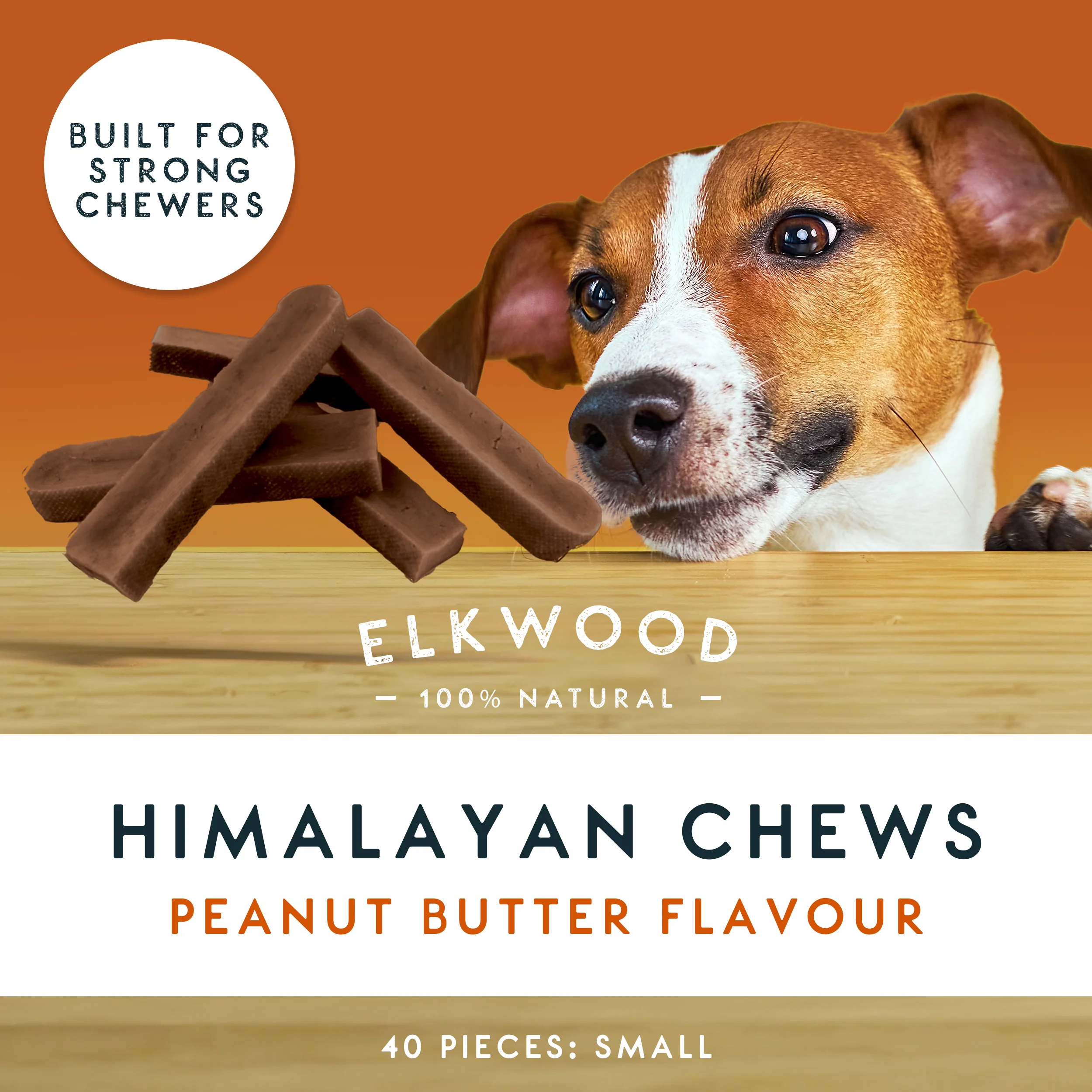 Elkwood Himalayan Peanut Butter Dog Chew – Small - Image 2