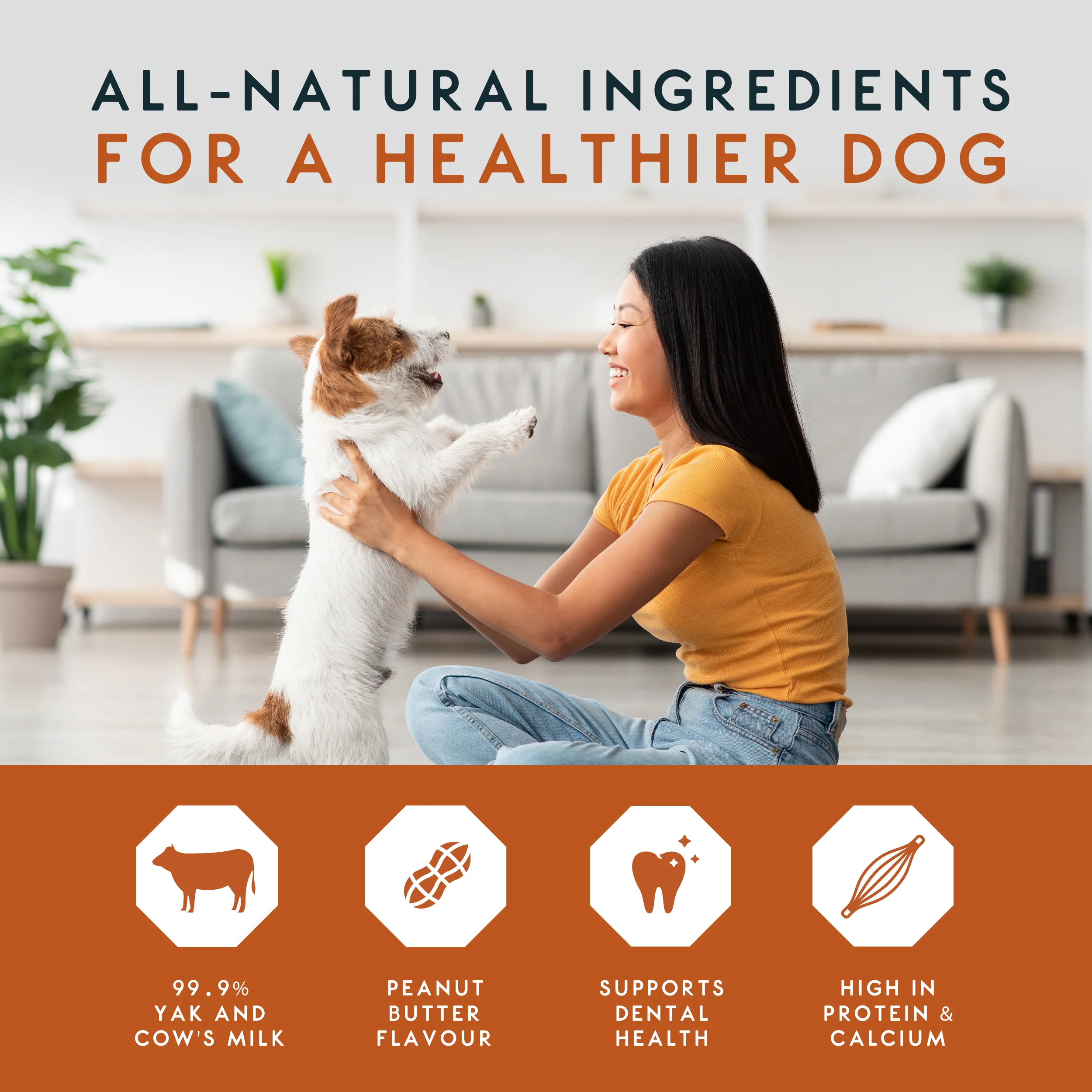 Elkwood Himalayan Peanut Butter Dog Chew – Small - Image 3