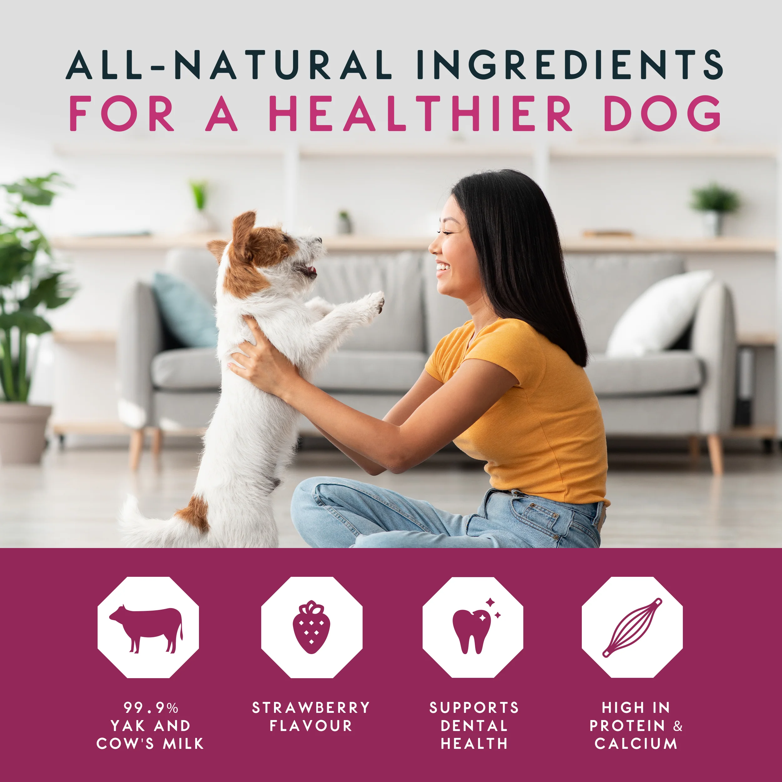 Elkwood Himalayan Strawberry Dog Chew – Small - Image 3