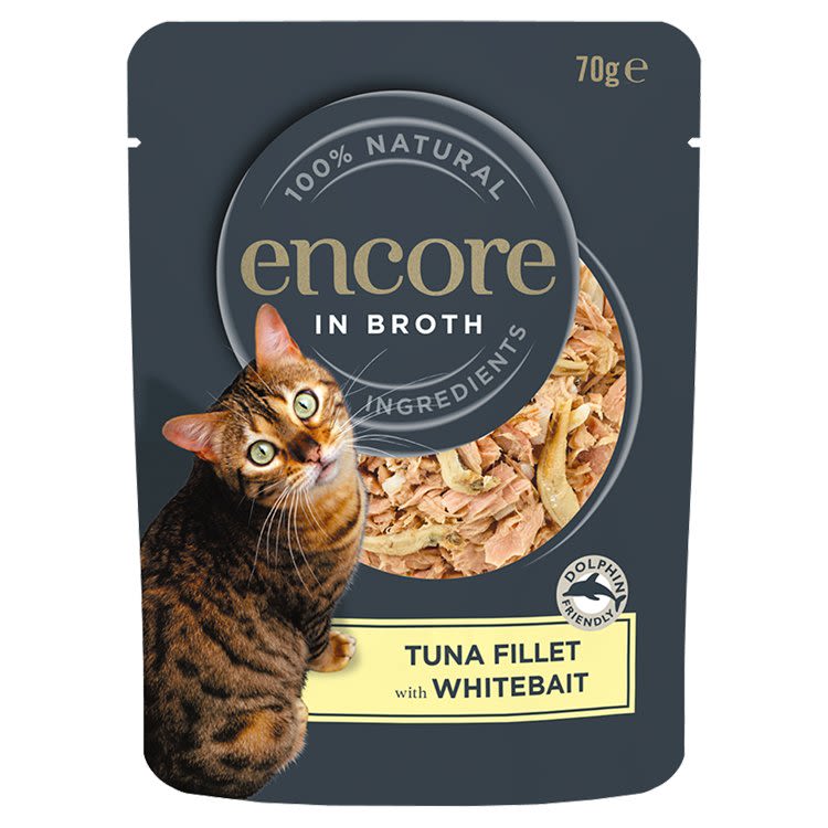 Encore Cat Pouch Tuna & White Bait - Image 2