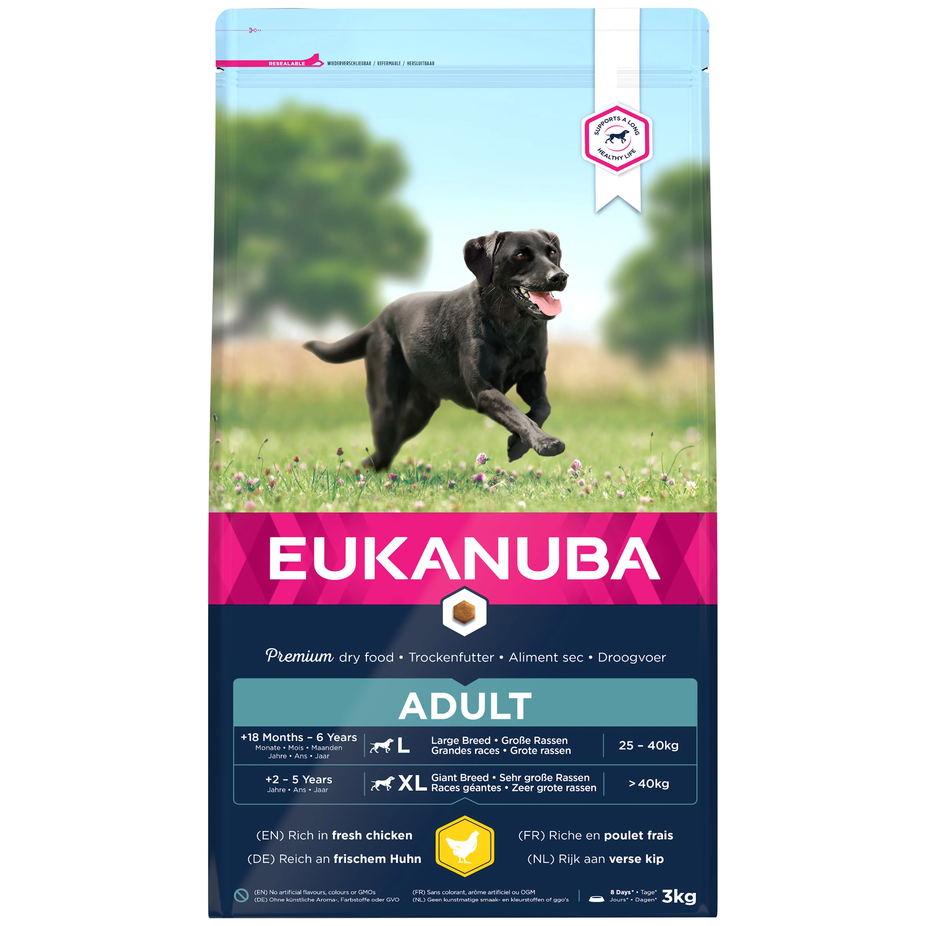 Eukanuba Active Adult Large Breed Dry Dog Food - Chicken - Image 4