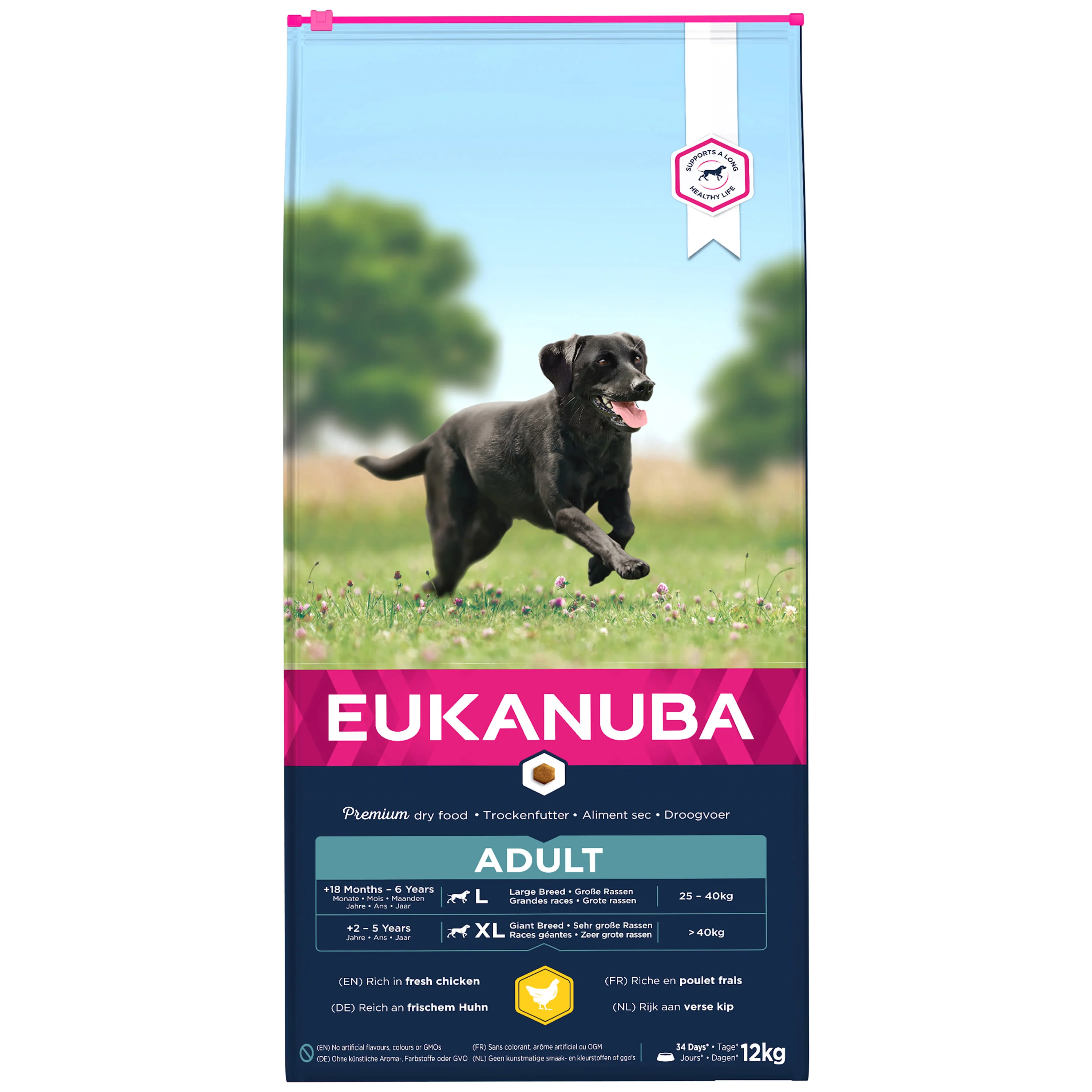 Eukanuba Active Adult Large Breed Dry Dog Food - Chicken - Image 6