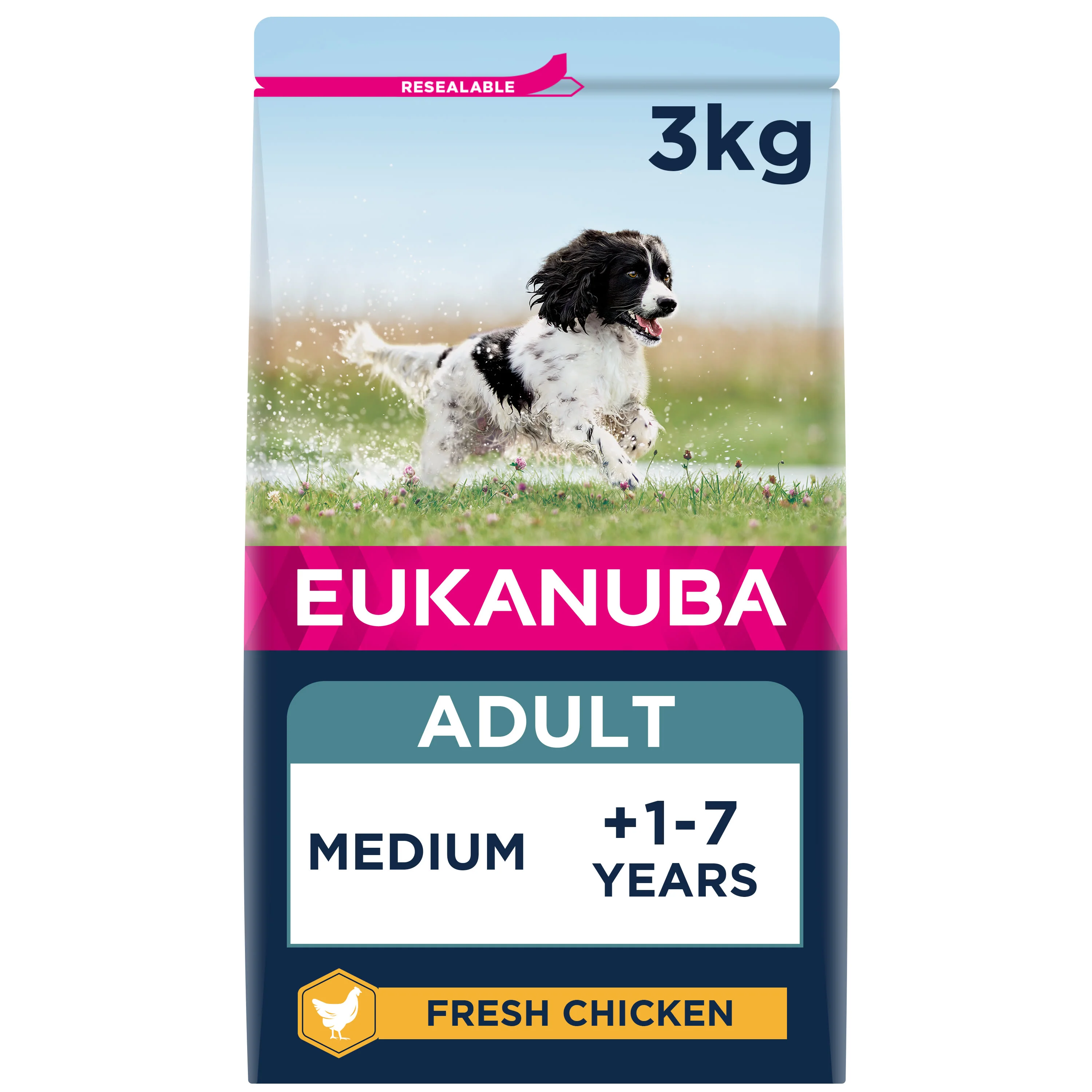 Eukanuba Adult Medium Breed Dry Dog Food - Chicken - Image 4