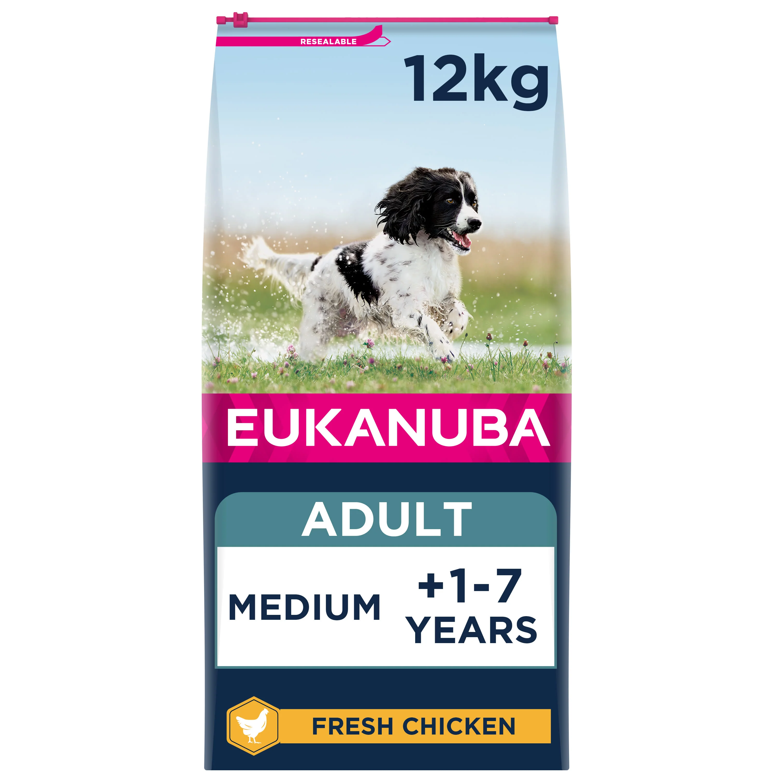 Eukanuba Adult Medium Breed Dry Dog Food - Chicken - Image 5
