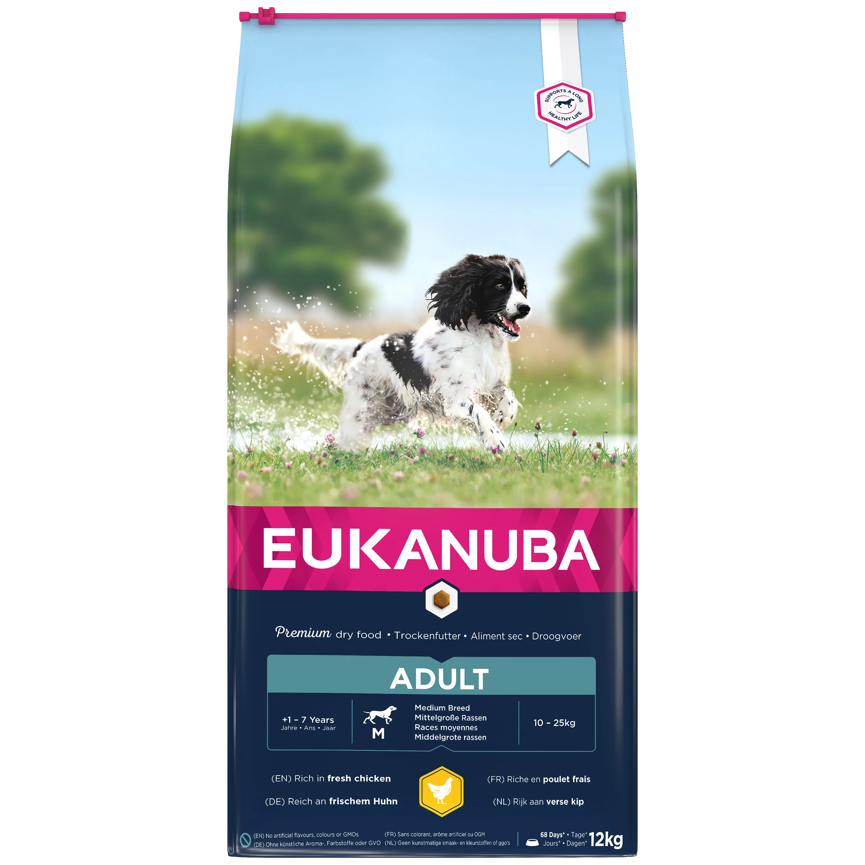 Eukanuba Adult Medium Breed Dry Dog Food - Chicken - Image 6