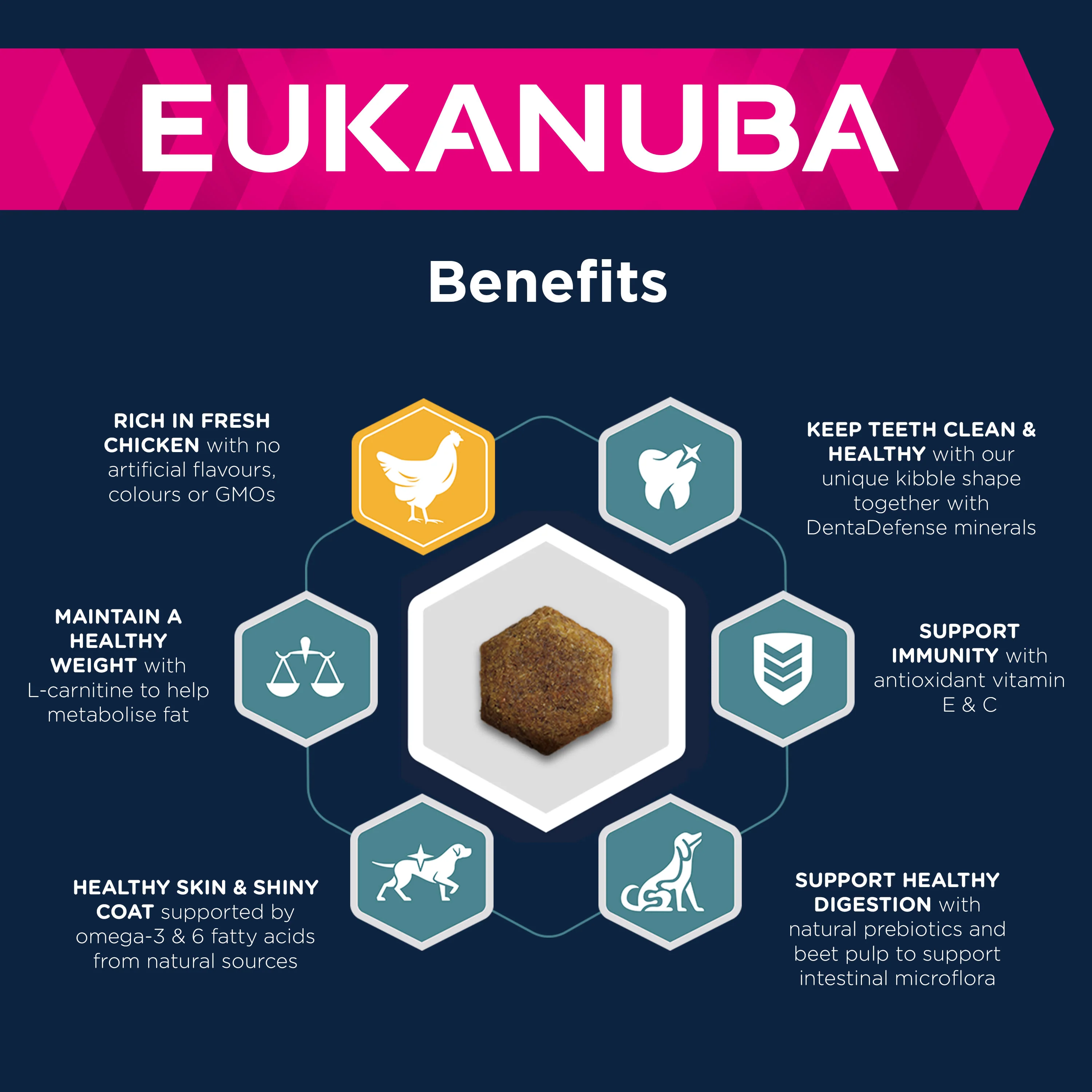 Eukanuba Adult Medium Breed Dry Dog Food - Chicken - Image 8