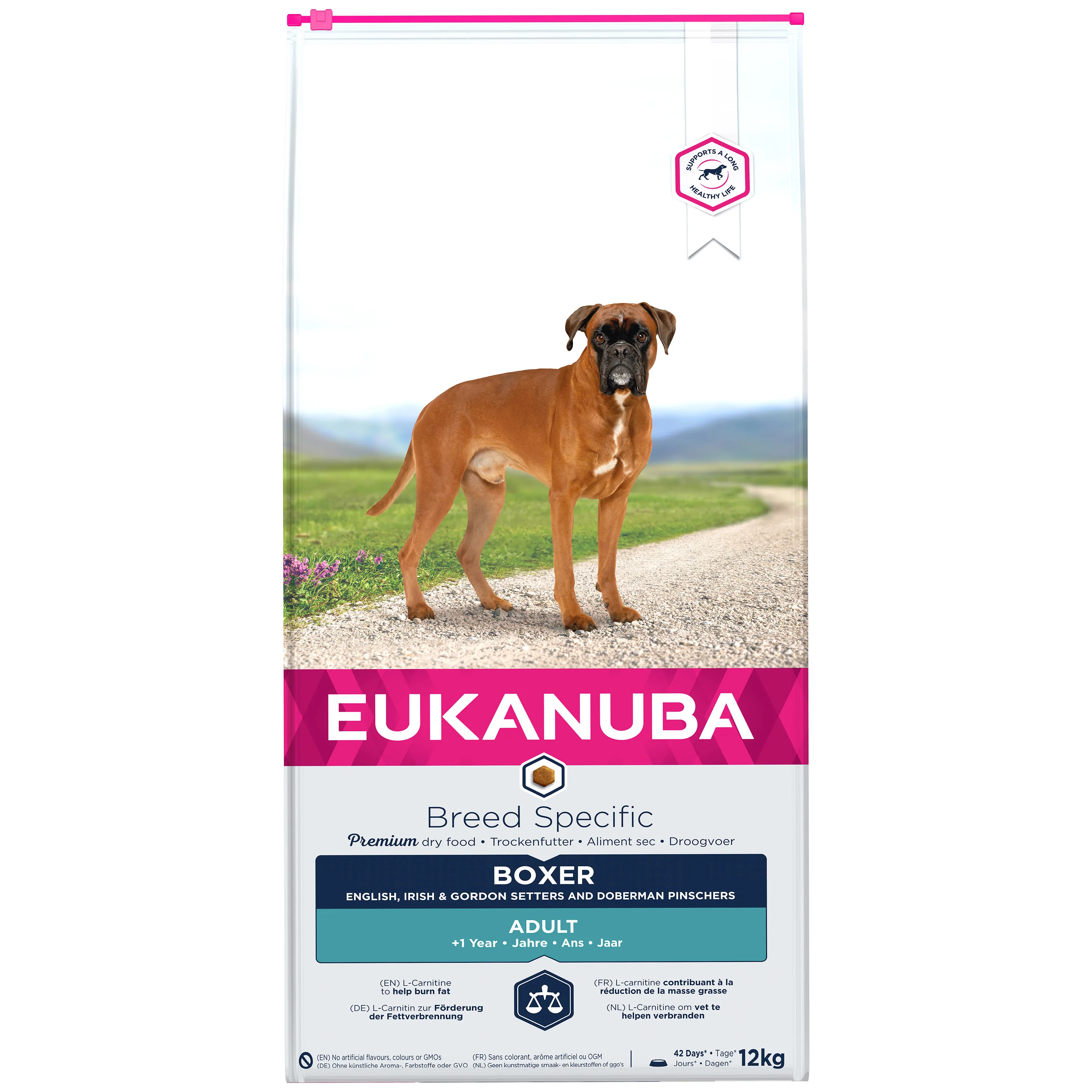 Eukanuba Breed Specific Boxer Adult Dry Dog Food - Image 2