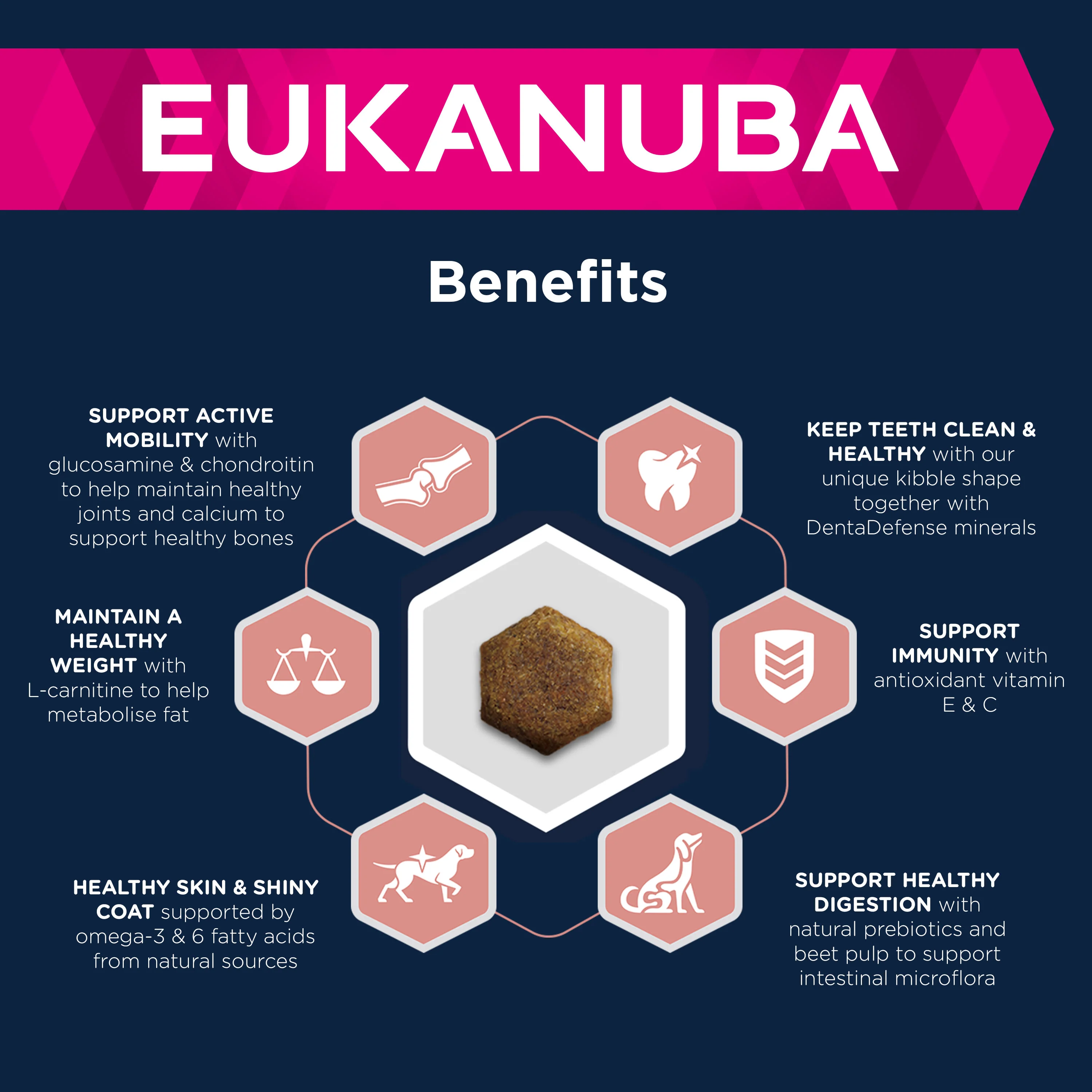 Eukanuba Caring Senior Large Breed Dry Dog Food - Chicken - Image 4