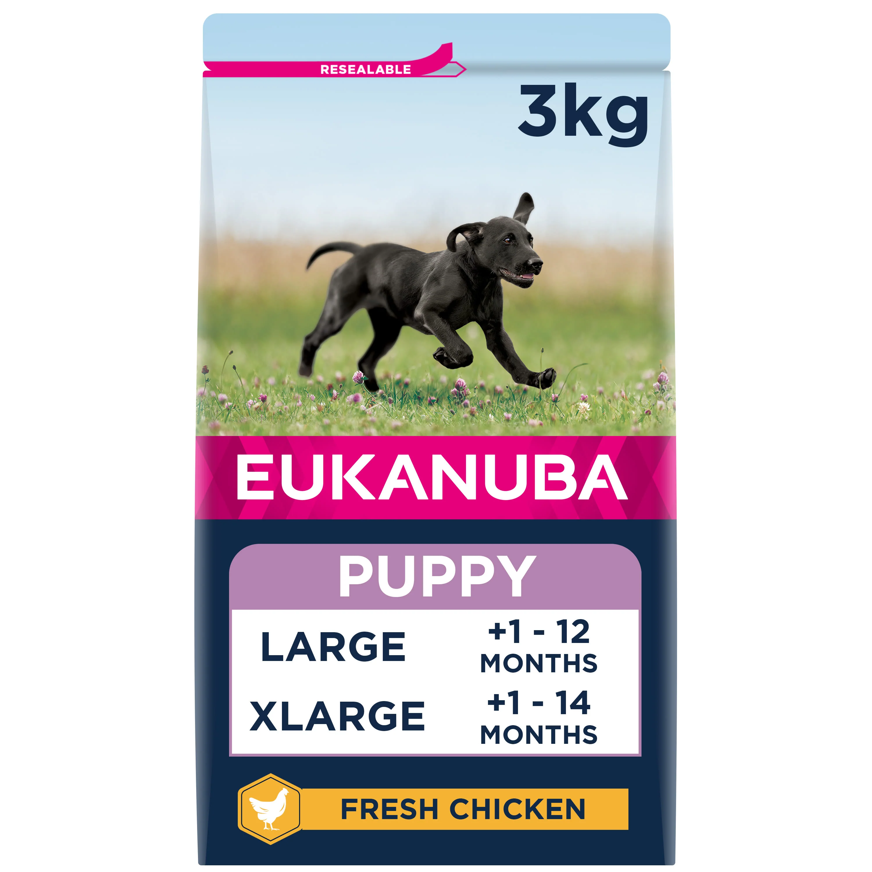 Eukanuba Growing Puppy Large Breed Dry Dog Food - Chicken - Image 3