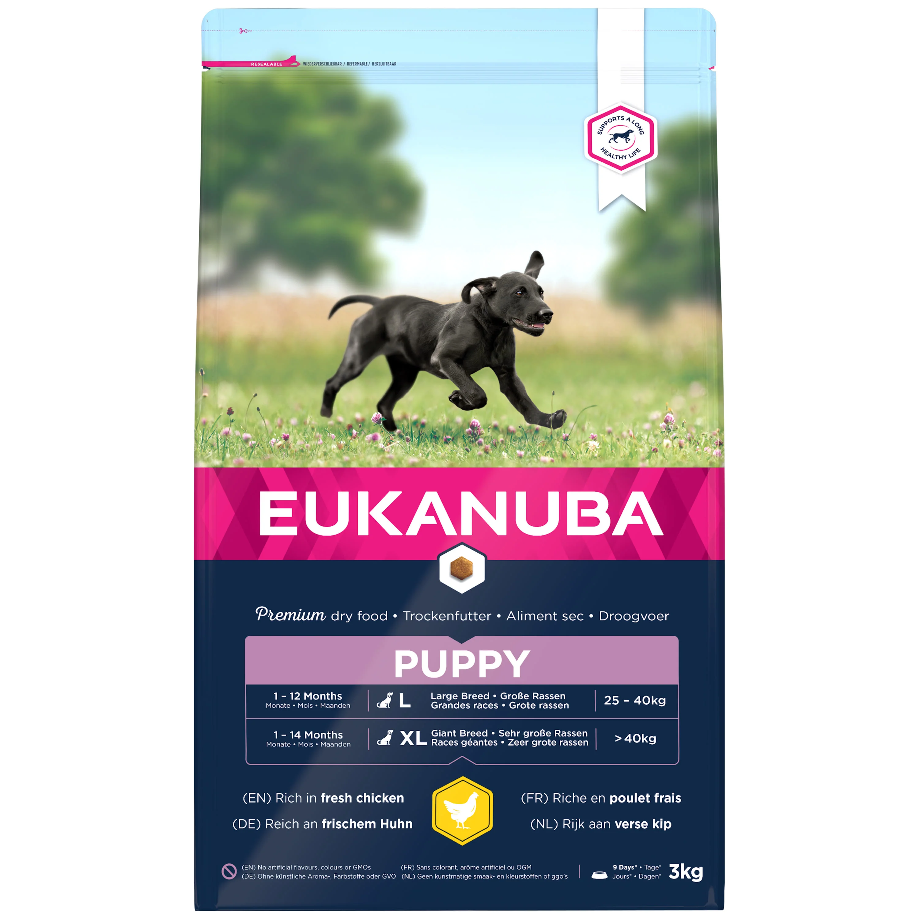 Eukanuba Growing Puppy Large Breed Dry Dog Food - Chicken - Image 4