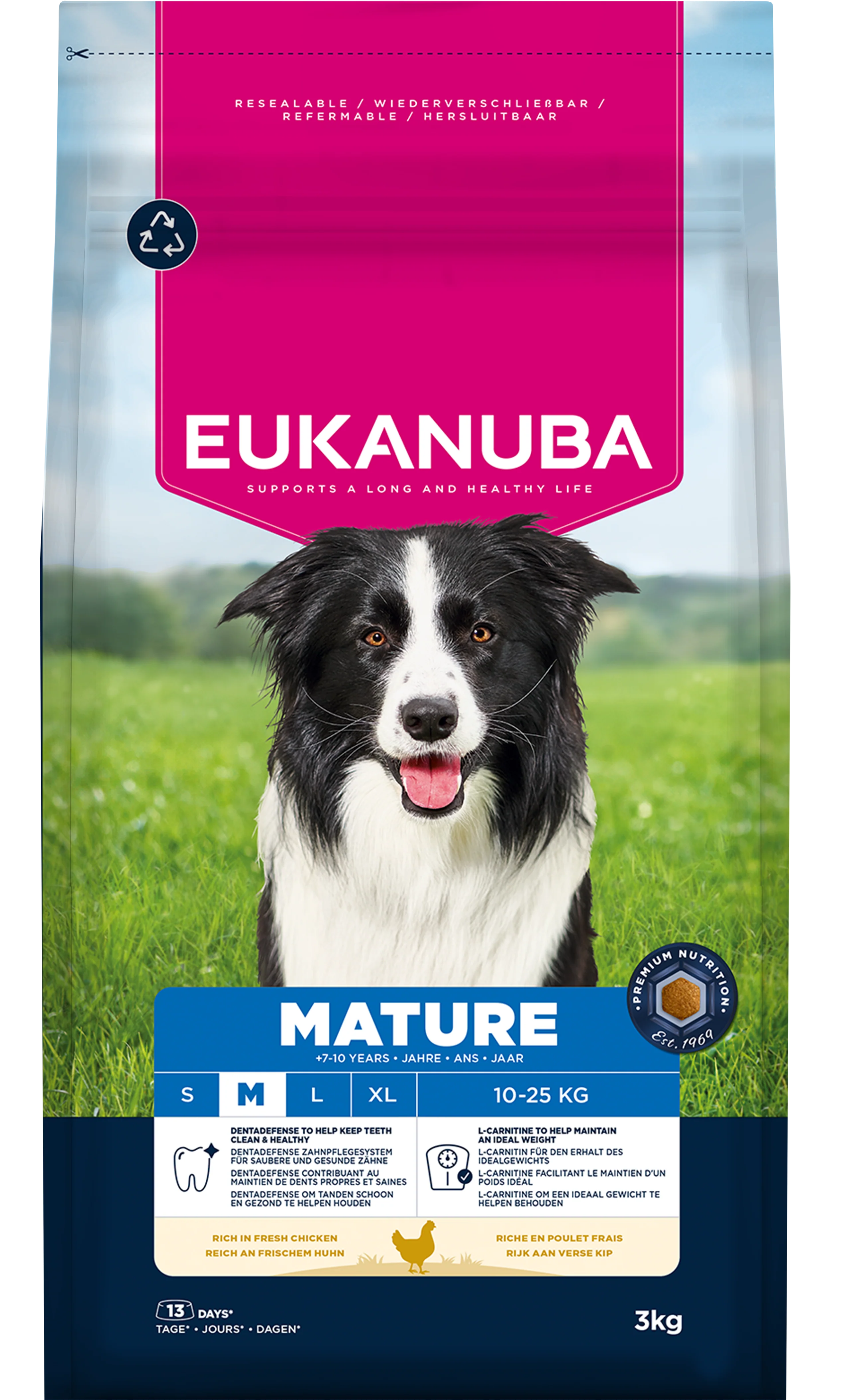 Eukanuba Mature Medium Breed Dry Dog Food - Chicken
