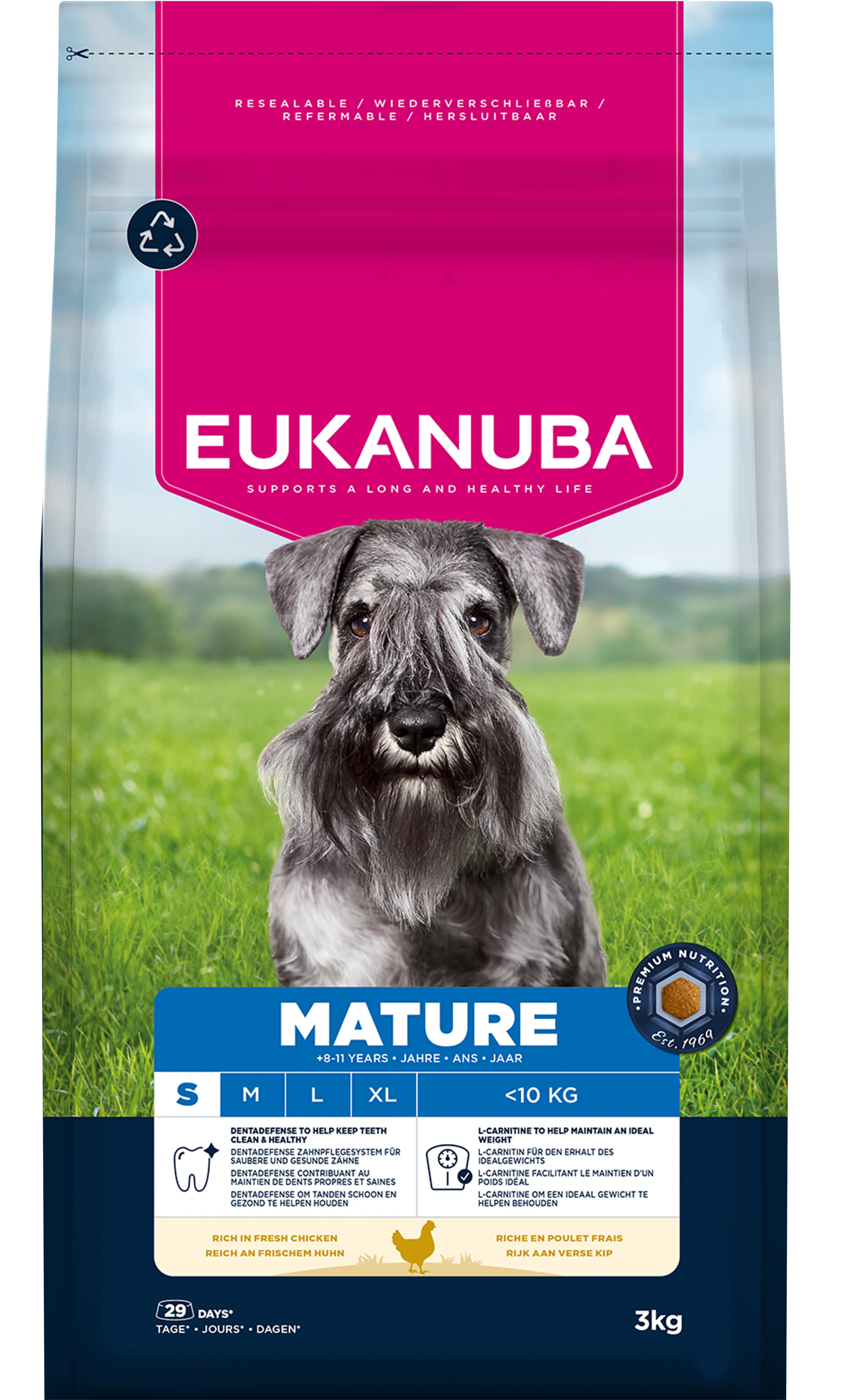 Eukanuba Mature Small Breed Dry Dog Food - Chicken