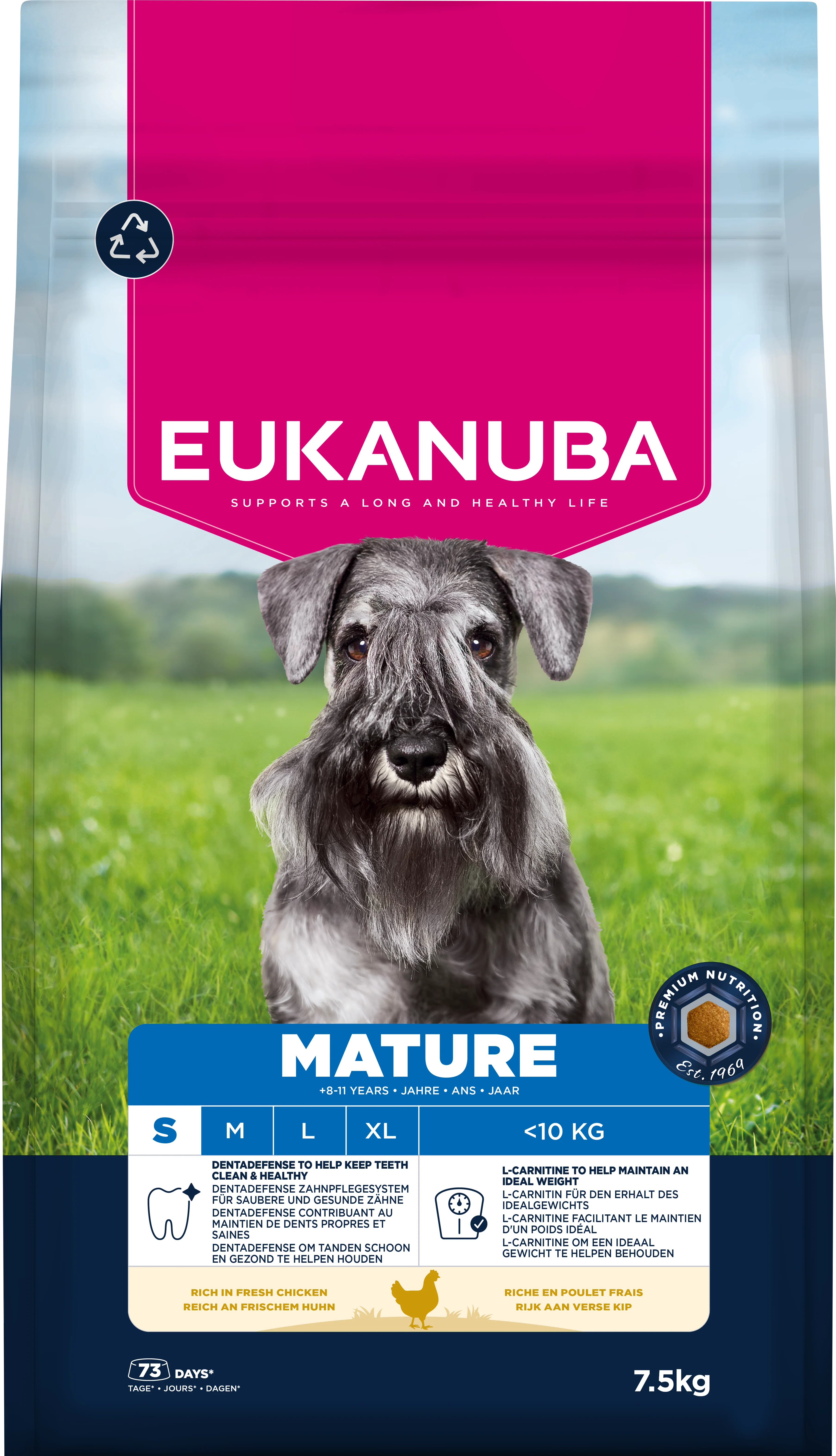 Eukanuba Mature Small Breed Dry Dog Food - Chicken - Image 2