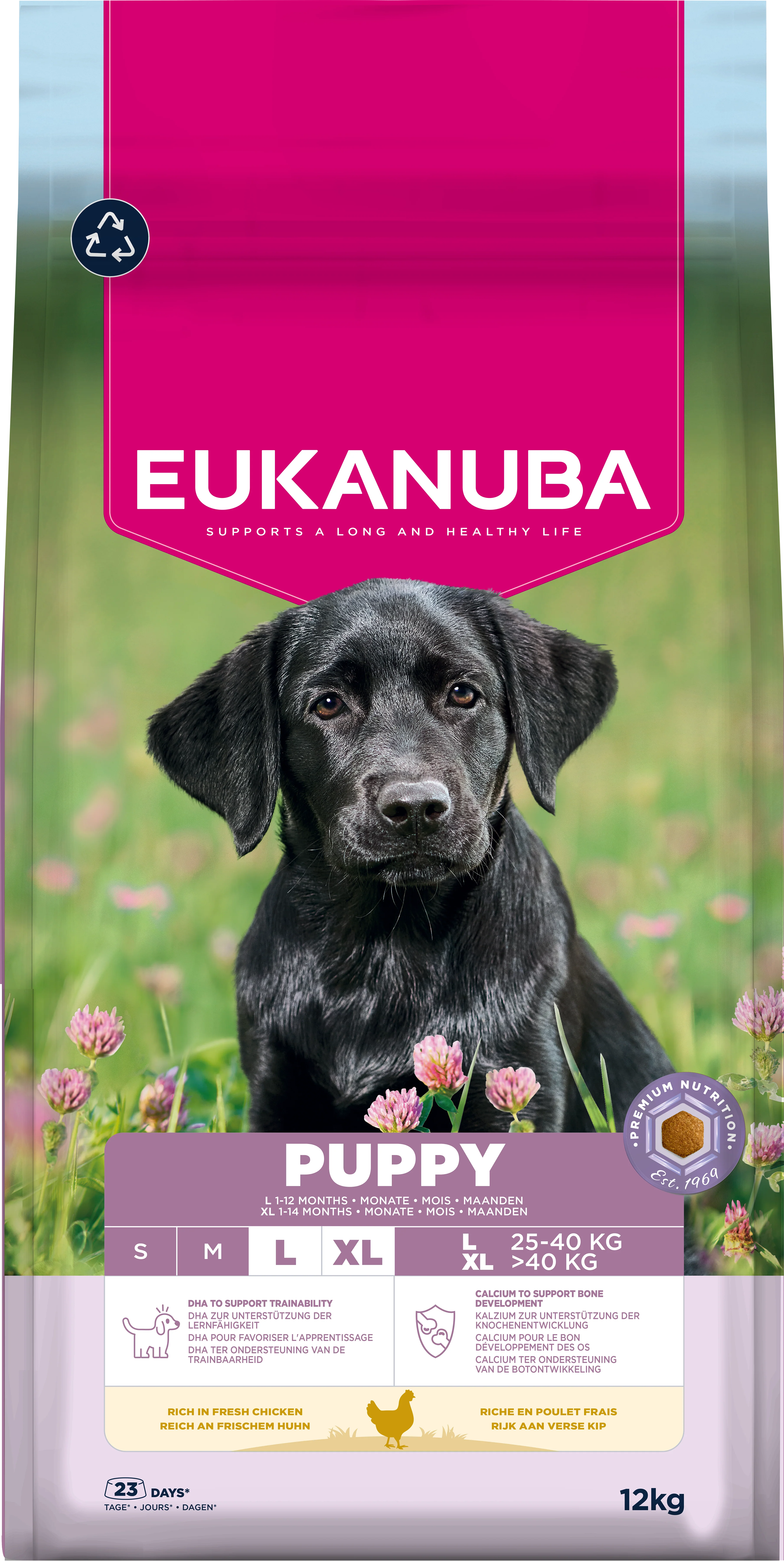 Eukanuba Puppy Large Breed Dry Dog Food - Chicken - Image 2