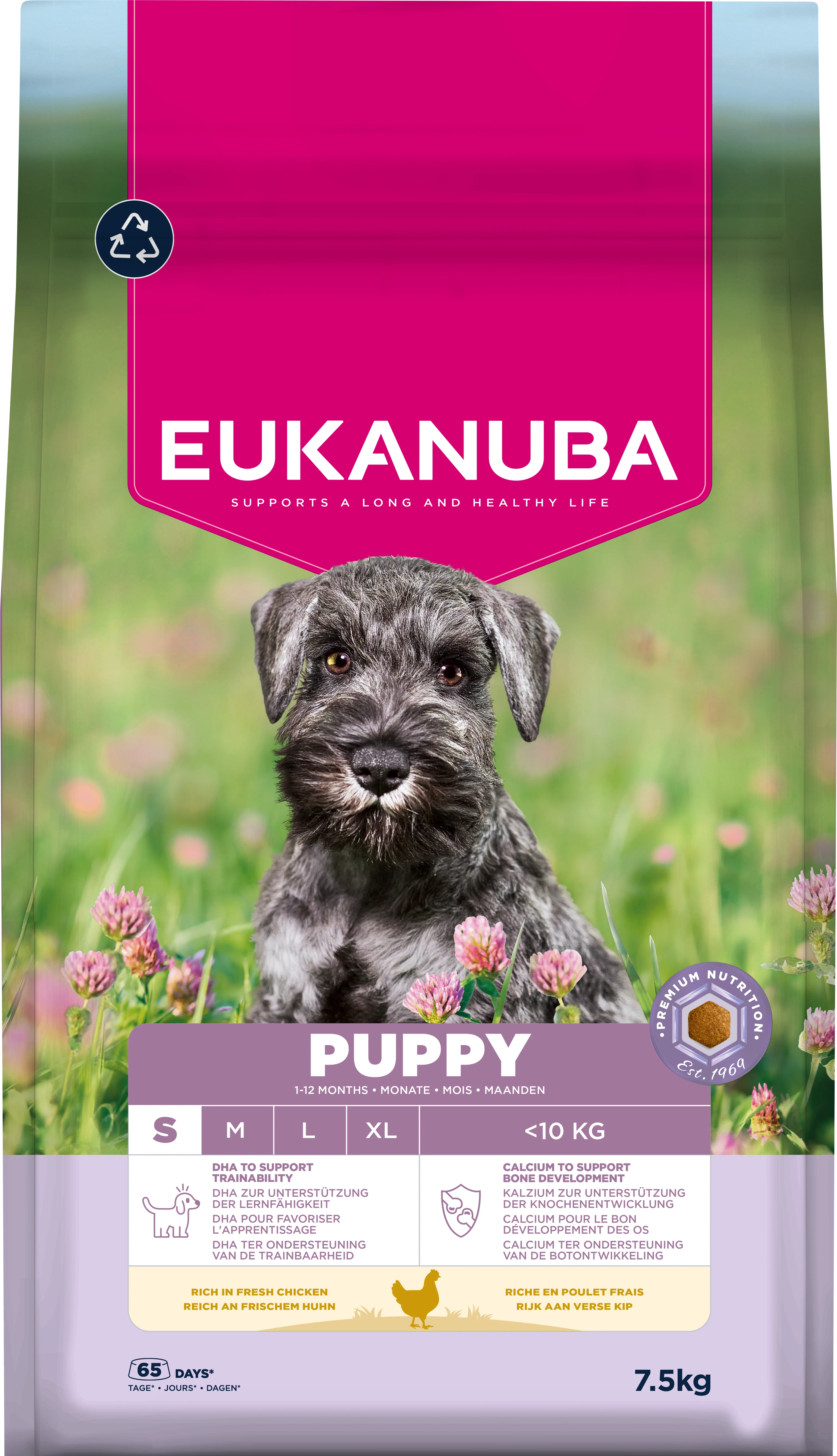 Eukanuba Puppy Small Breed Dry Dog Food - Chicken - Image 2