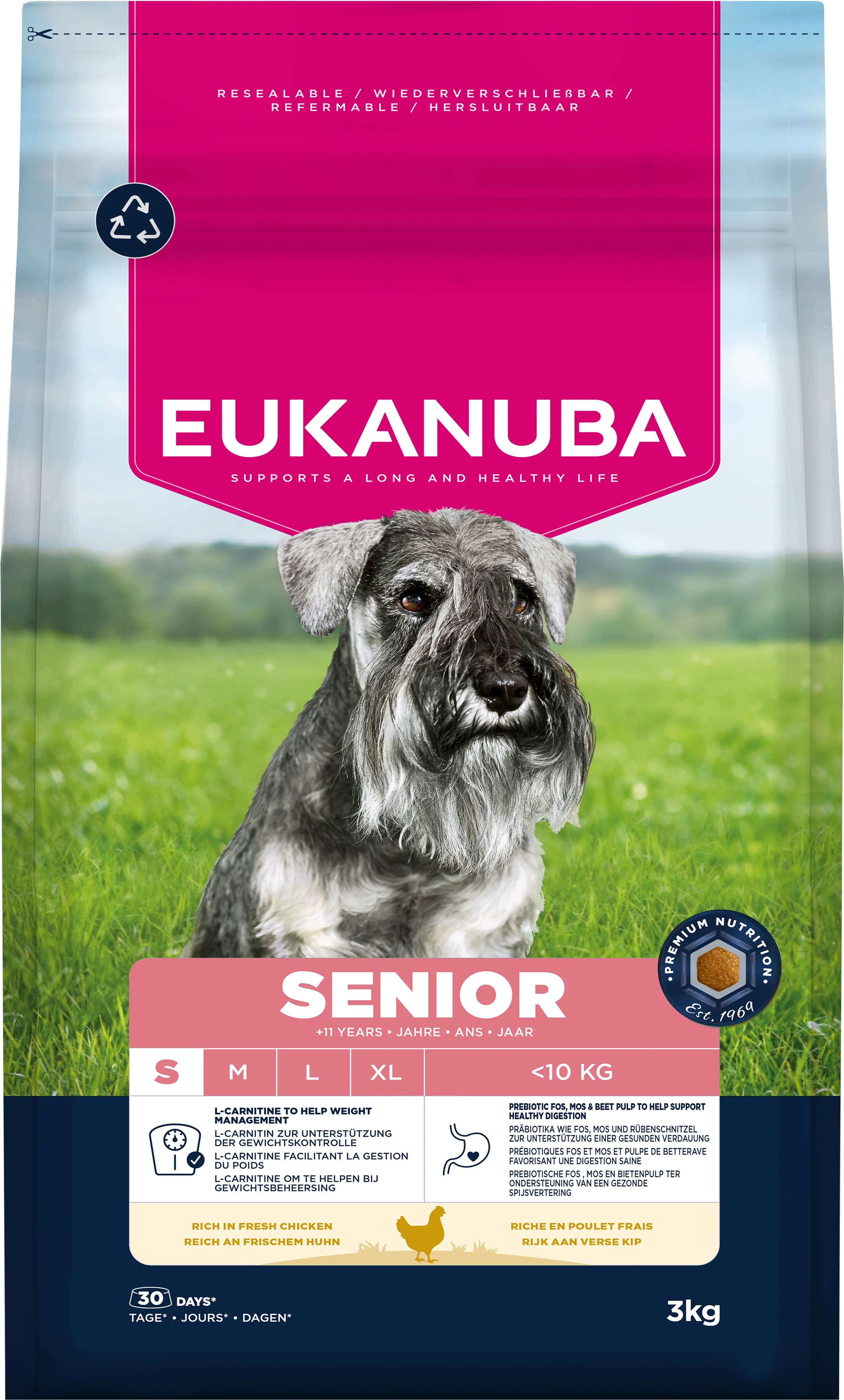 Eukanuba Senior Small Breed Dry Dog Food - Chicken
