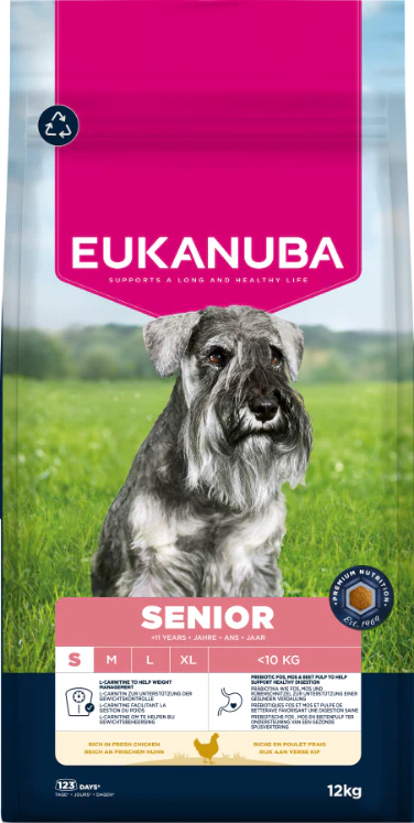 Eukanuba Senior Small Breed Dry Dog Food - Chicken - Image 3