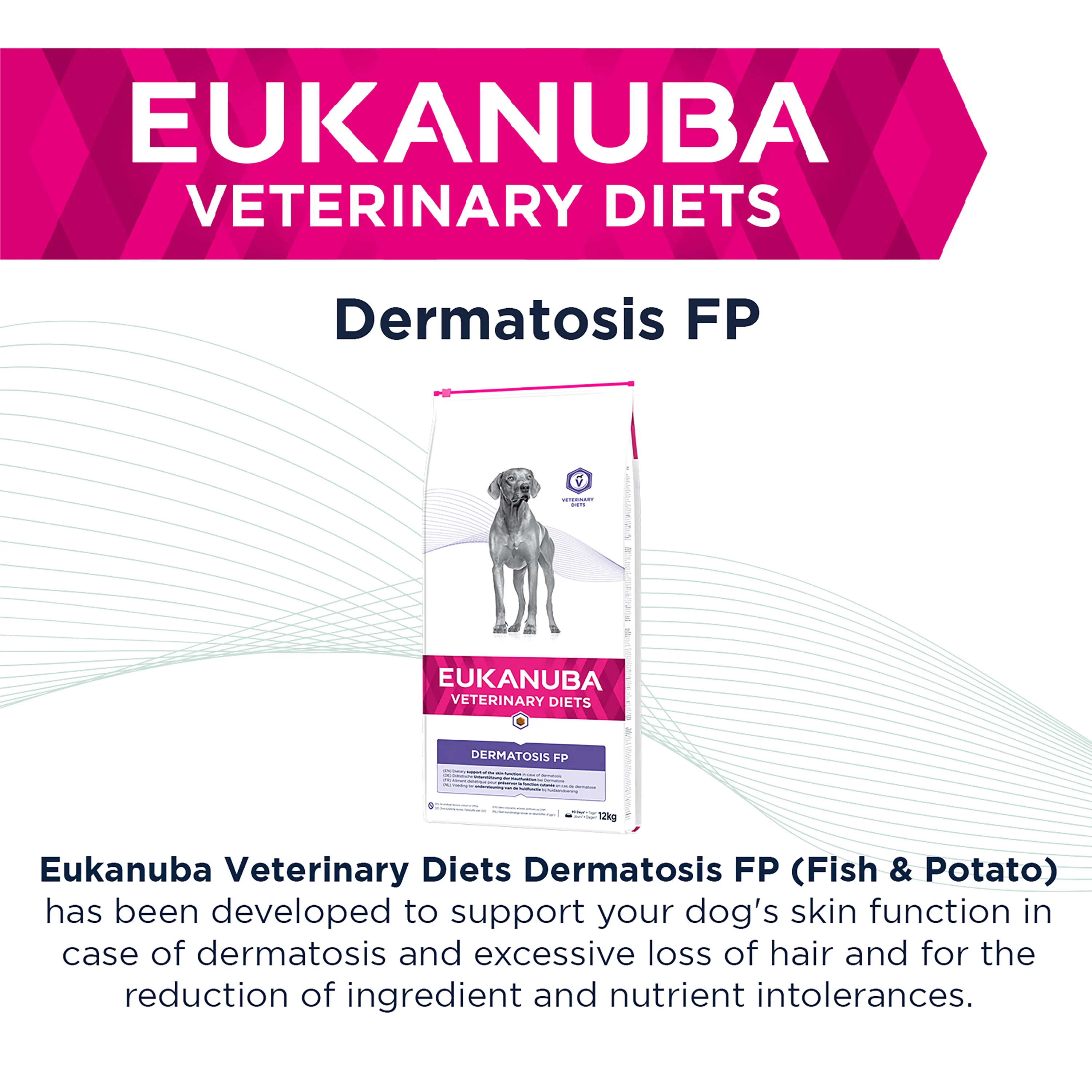 Eukanuba Veterinary Diets Dermatosis FP Dry Dog Food - Image 3