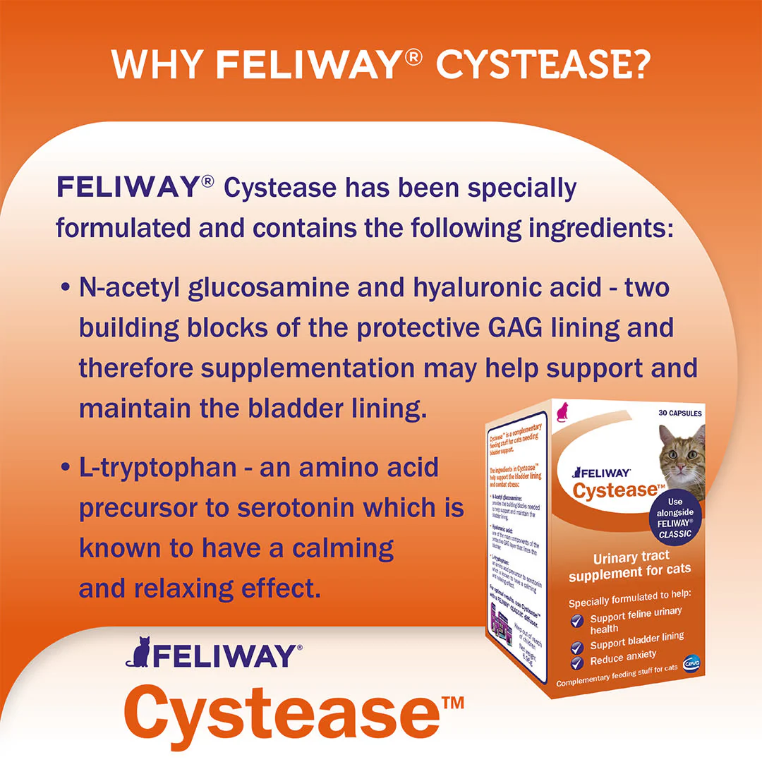 Feliway Cystease Advanced Urinary Tract Supplement - Image 6