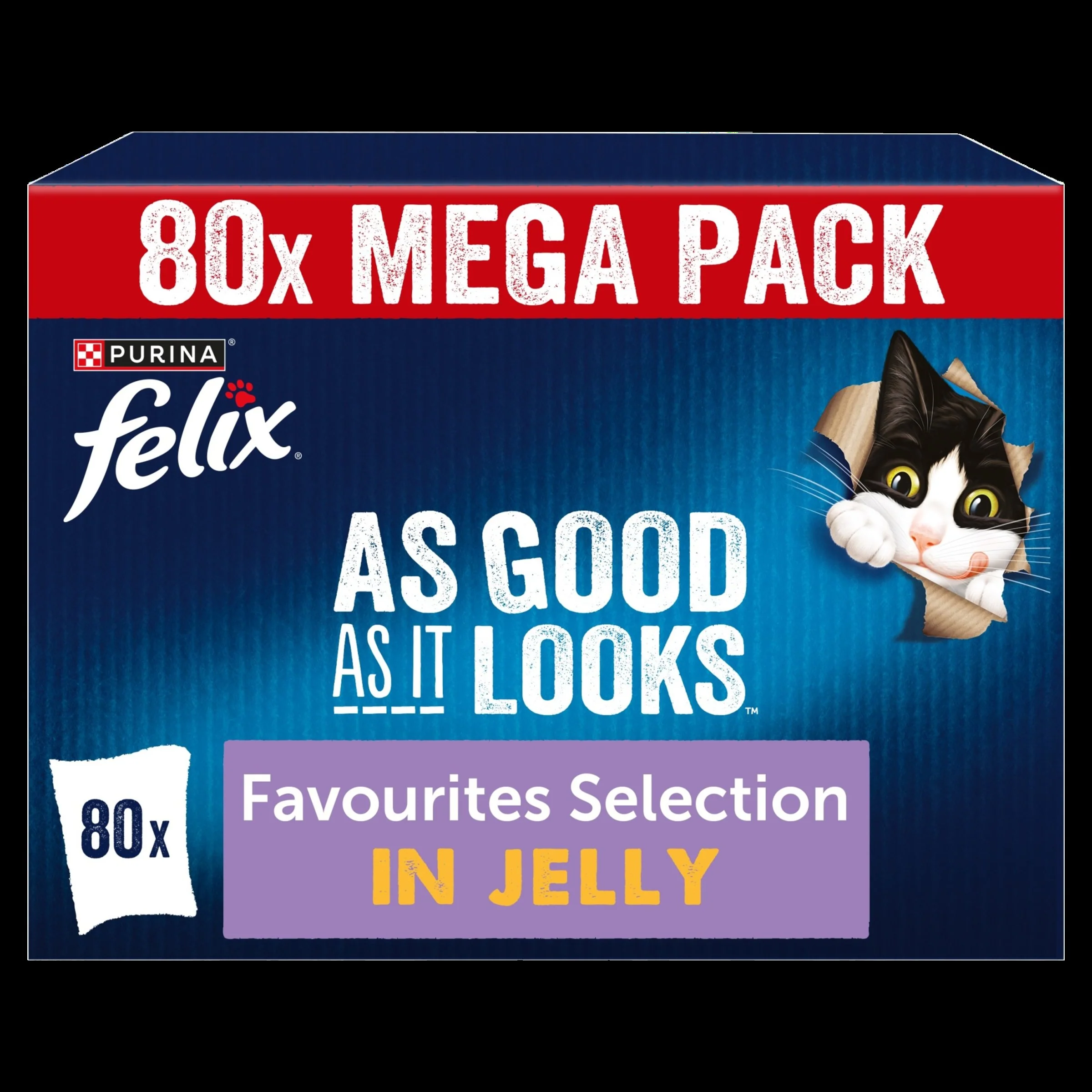 Felix As Good As it Looks Favourites Selection in Jelly Wet Cat Food - Image 12