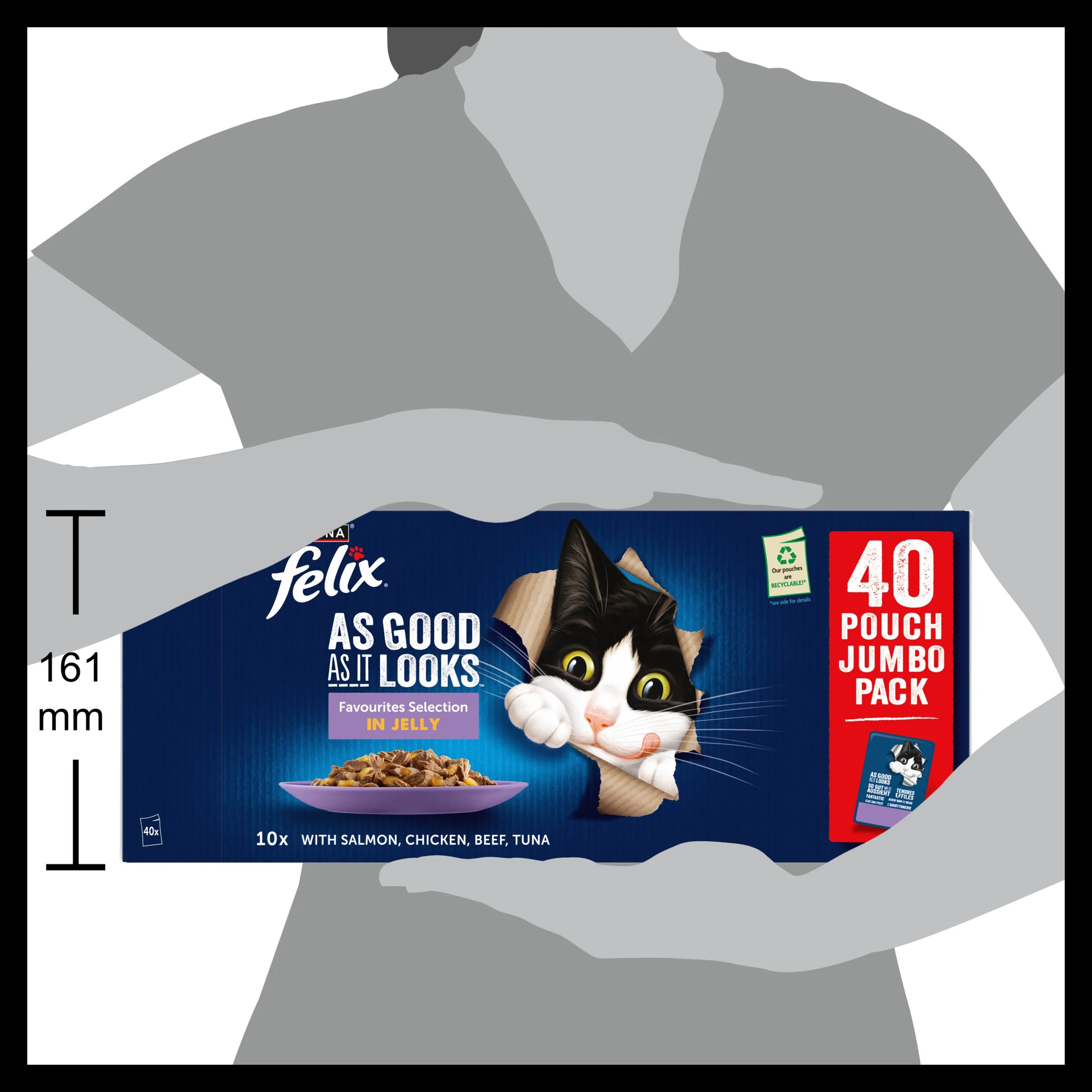 Felix As Good As it Looks Favourites Selection in Jelly Wet Cat Food - Image 19