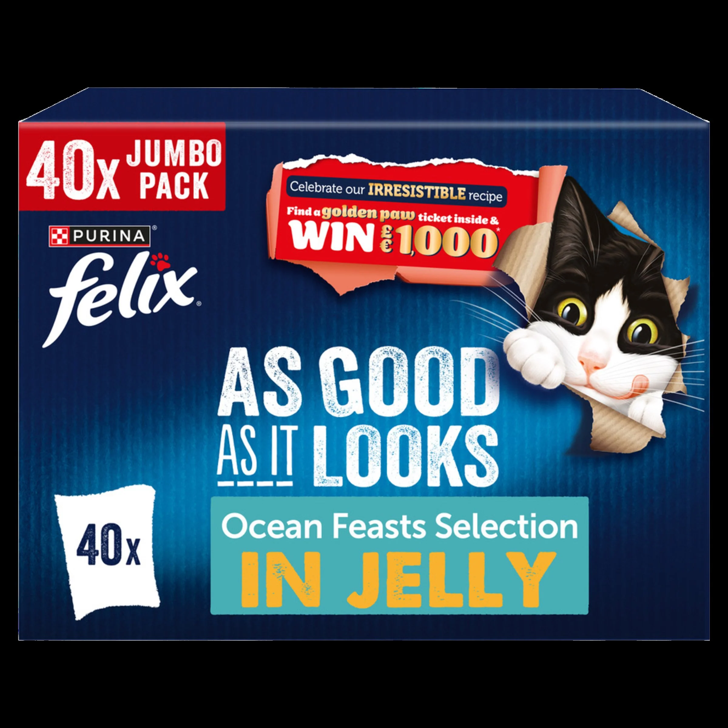Felix As Good As it Looks Ocean Feasts Wet Cat Food - Image 11