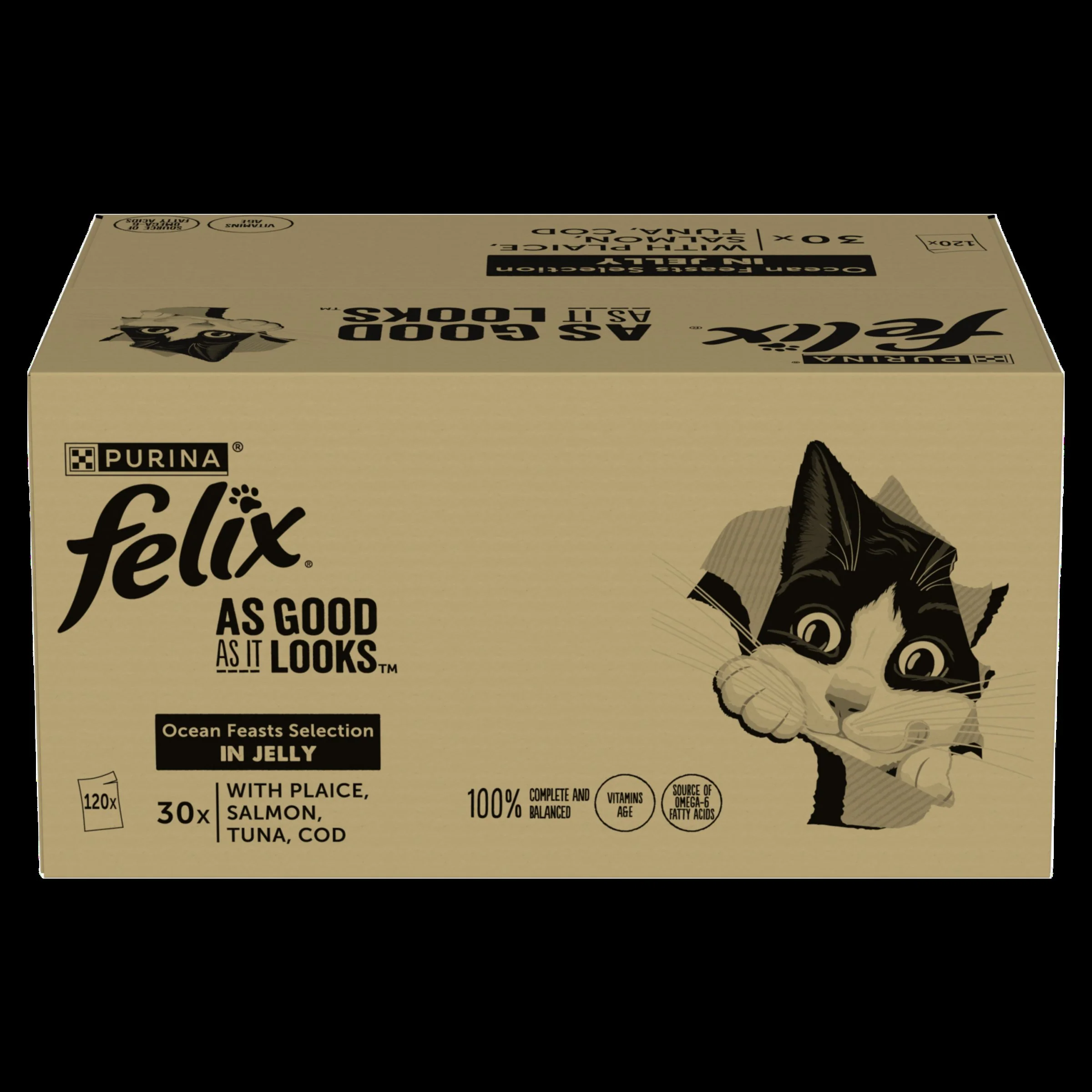 Felix As Good As it Looks Ocean Feasts Wet Cat Food - Image 12