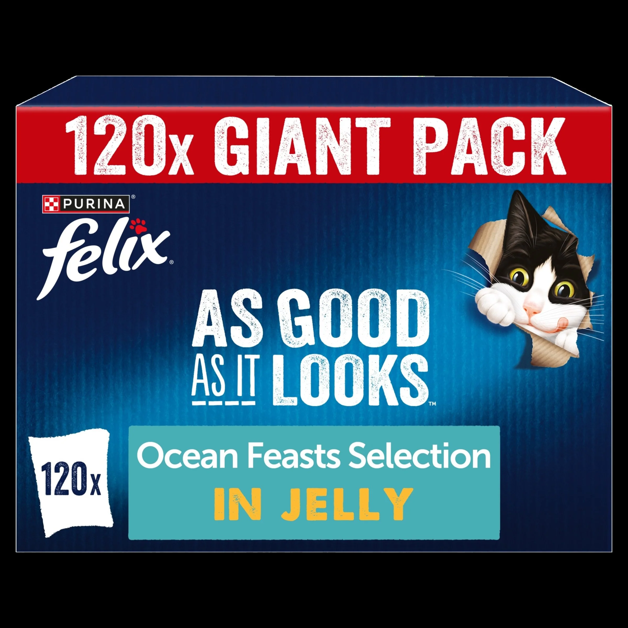 Felix As Good As it Looks Ocean Feasts Wet Cat Food - Image 9