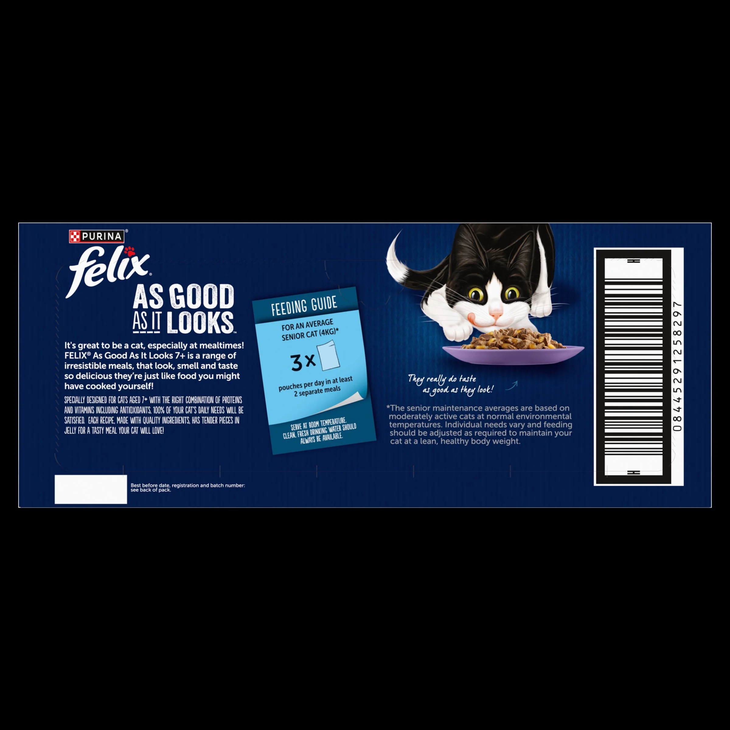 Felix As Good As it Looks Senior 7+ Mixed in Jelly Wet Cat Food - Image 41