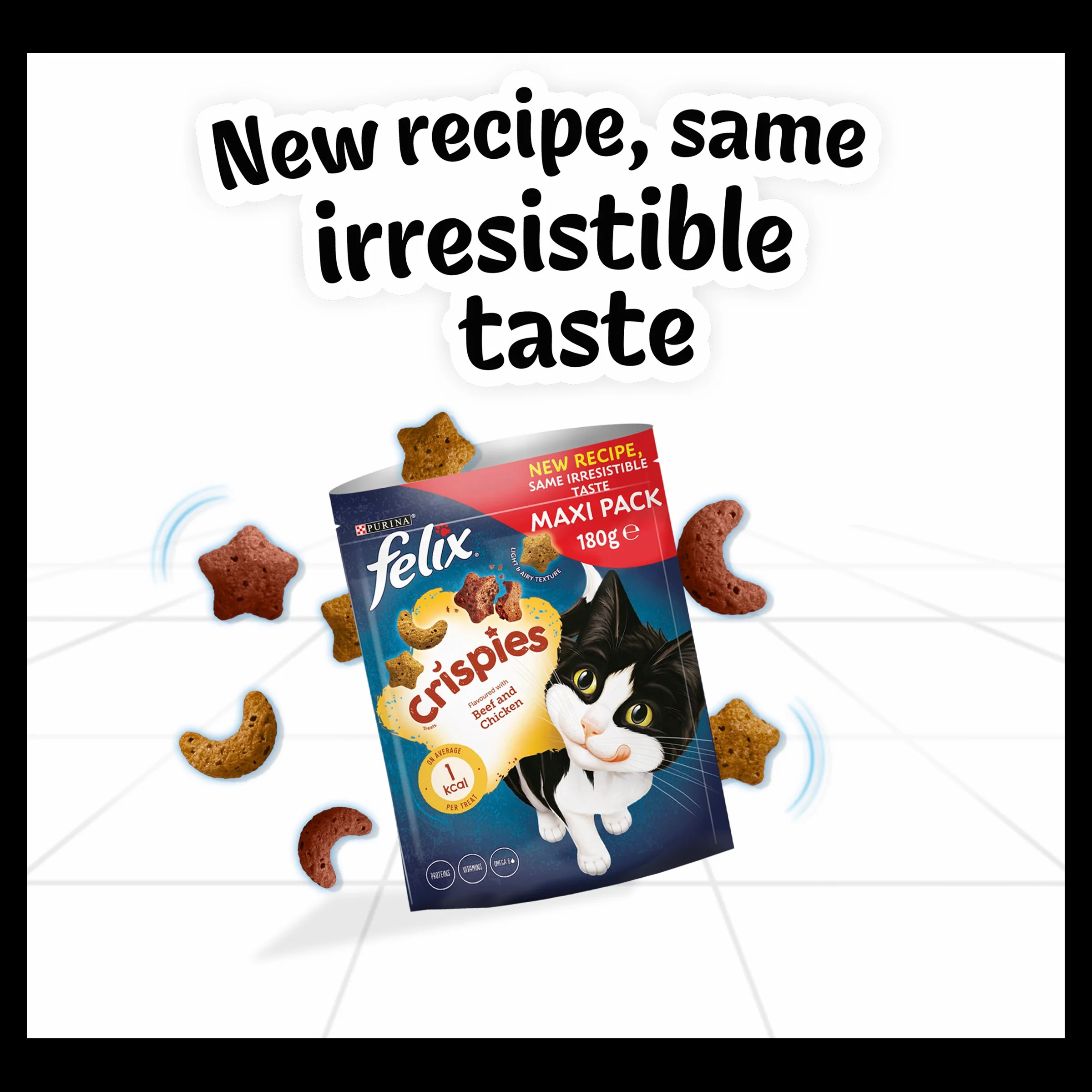 Felix Crispies Chicken and Beef Adult Cat Treats - Image 11